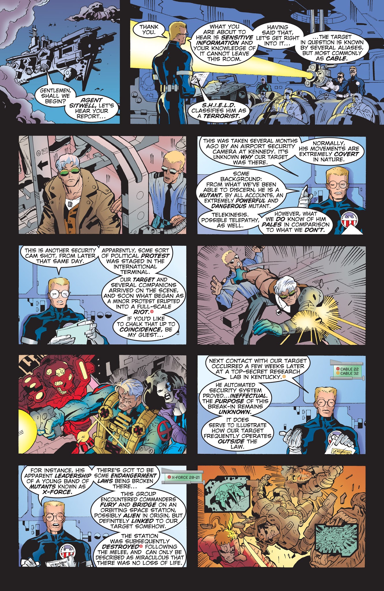 Read online Cable: The Hellfire Hunt comic -  Issue # TPB - 413