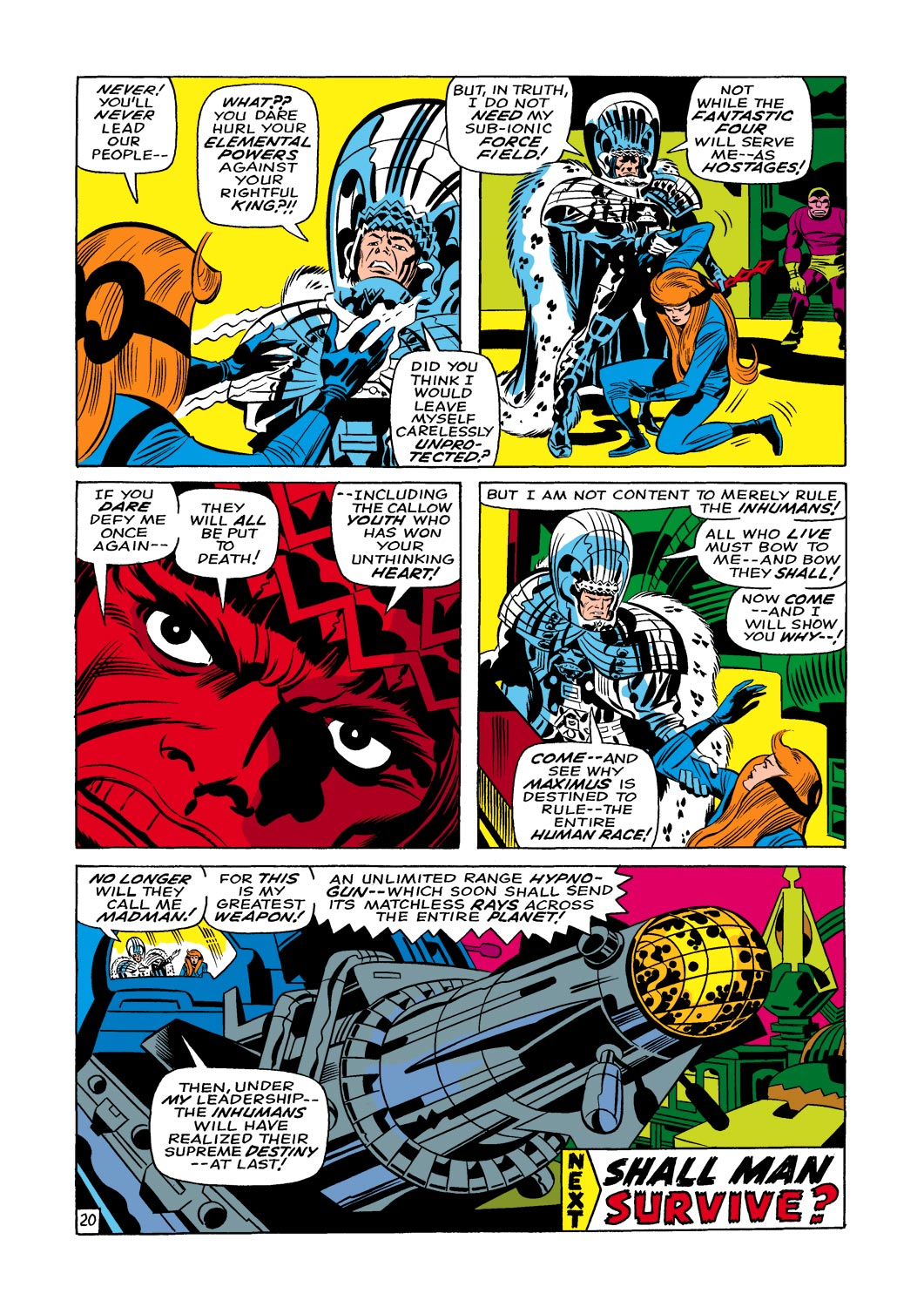 Read online Fantastic Four (1961) comic -  Issue #82 - 21
