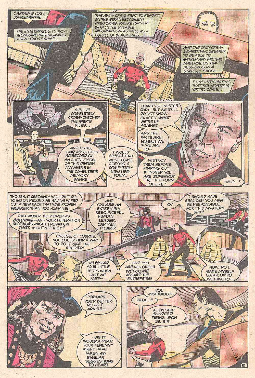 Read online Star Trek: The Next Generation (1988) comic -  Issue #3 - 13