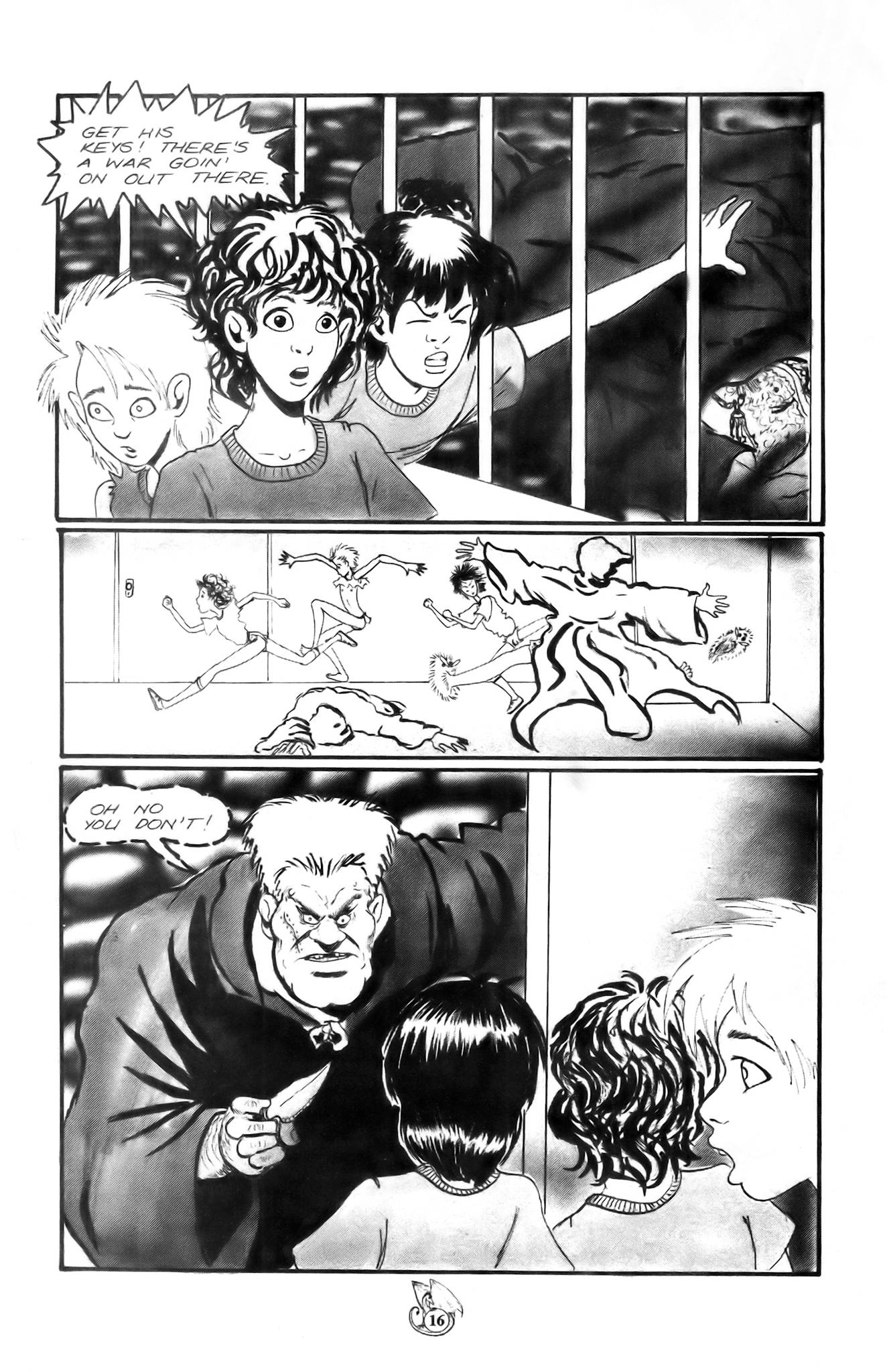 Read online Dragons in the Moon comic -  Issue #2 - 18