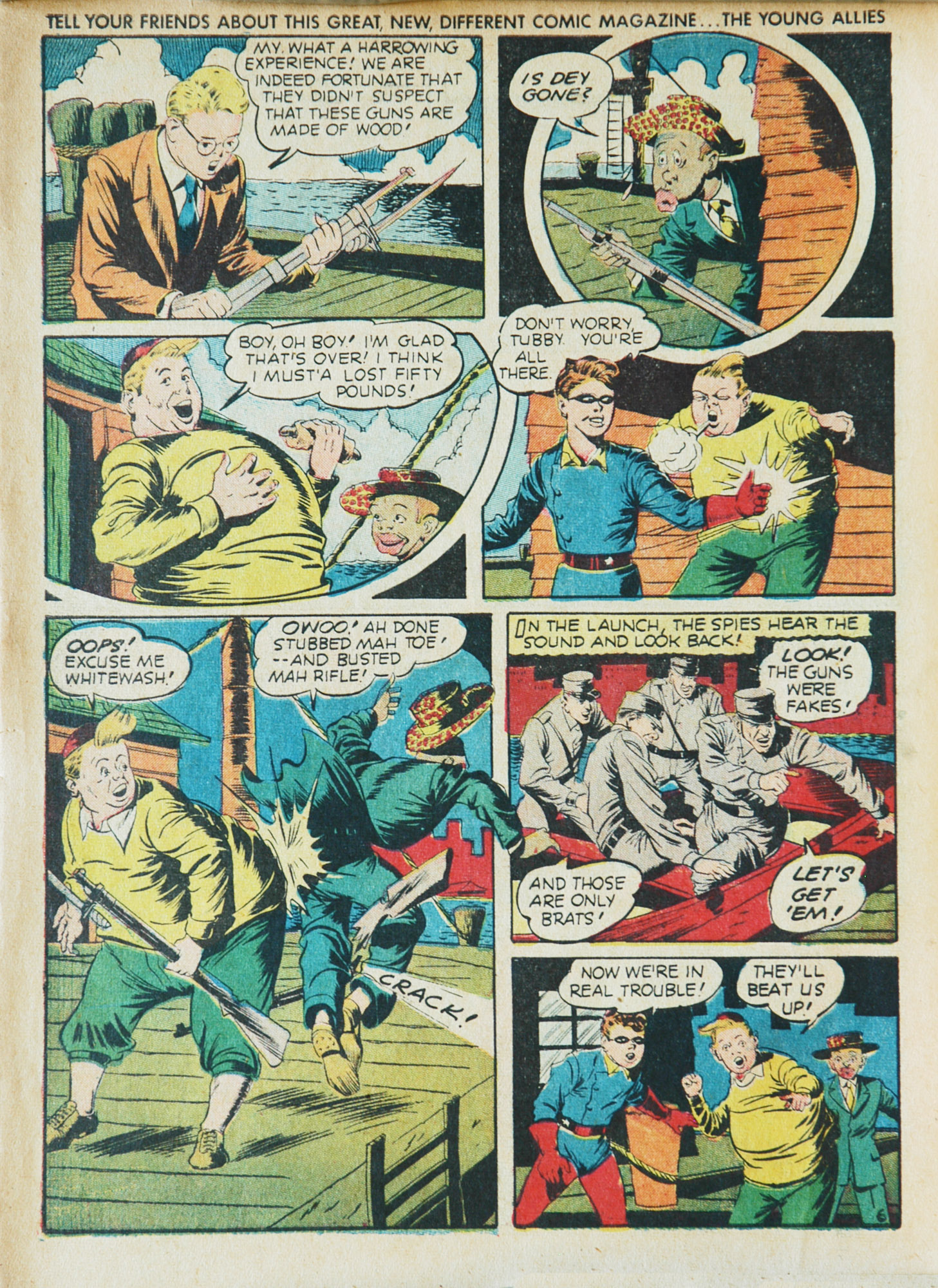 Read online Young Allies Comics comic -  Issue #1 - 8