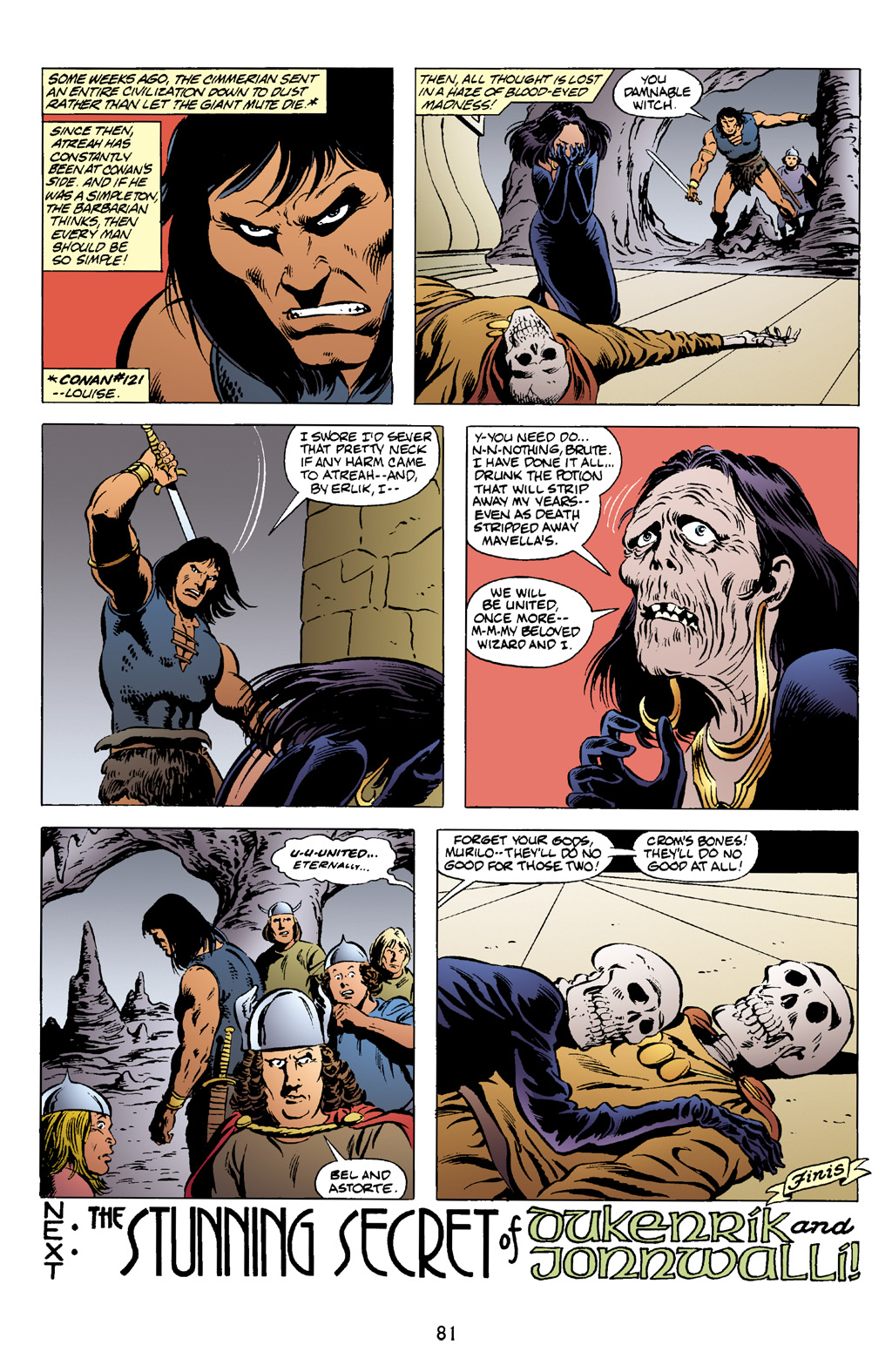 Read online The Chronicles of Conan comic -  Issue # TPB 16 (Part 1) - 82