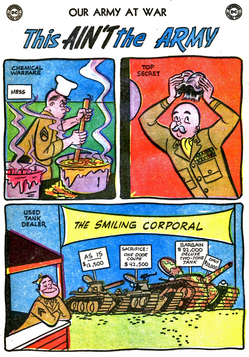 Read online Our Army at War (1952) comic -  Issue #22 - 12