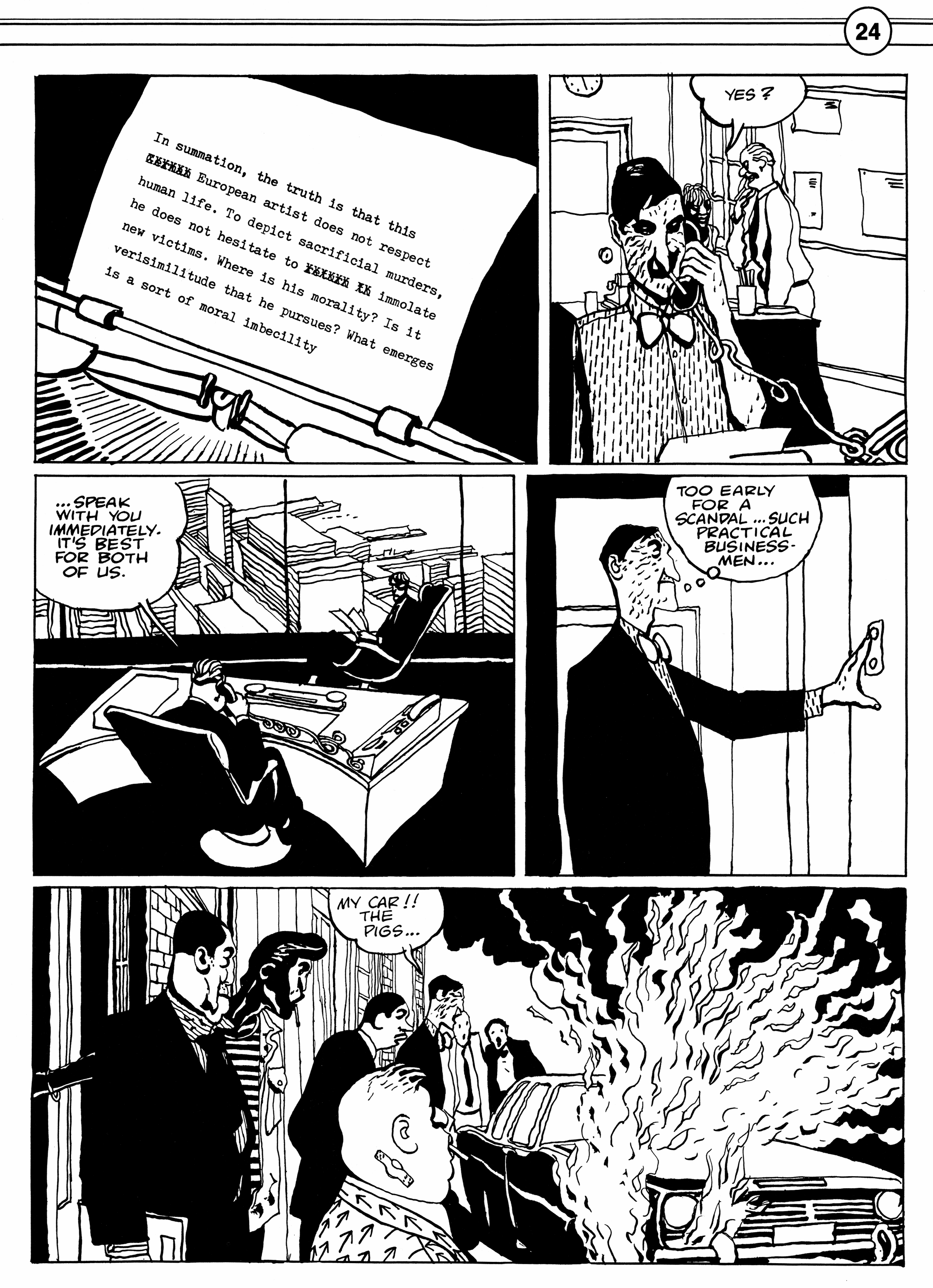 Read online Raw (1980) comic -  Issue # TPB 6 - 24