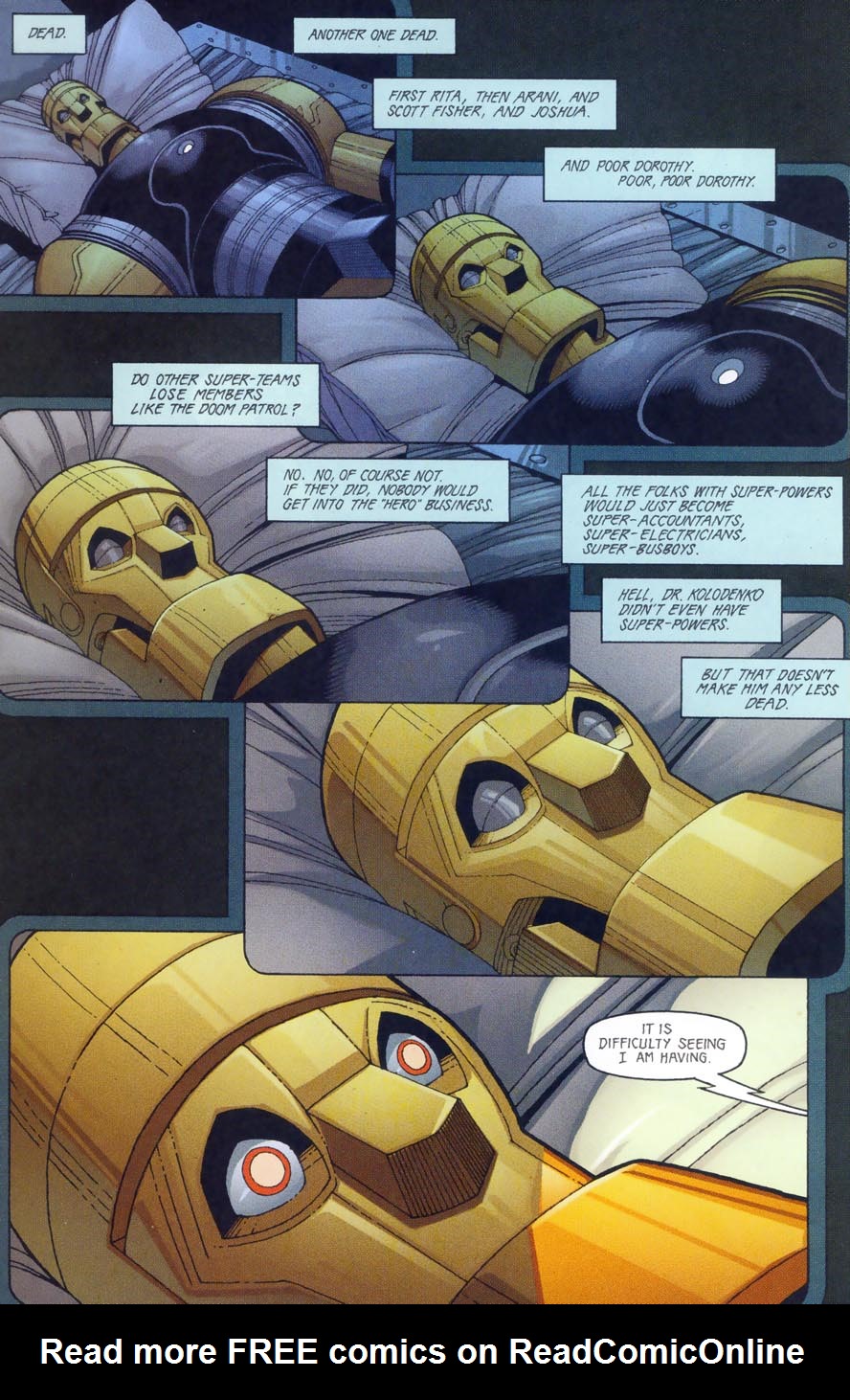 Read online Doom Patrol (2001) comic -  Issue #22 - 2