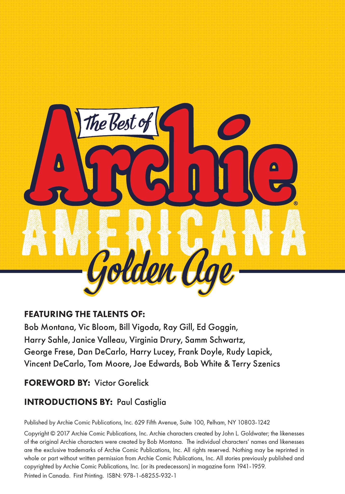 Read online Best of Archie Americana comic -  Issue # TPB 1 (Part 1) - 4