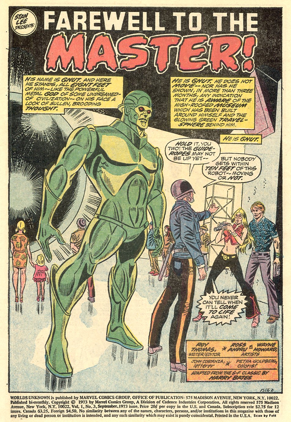 Read online Worlds Unknown comic -  Issue #3 - 3
