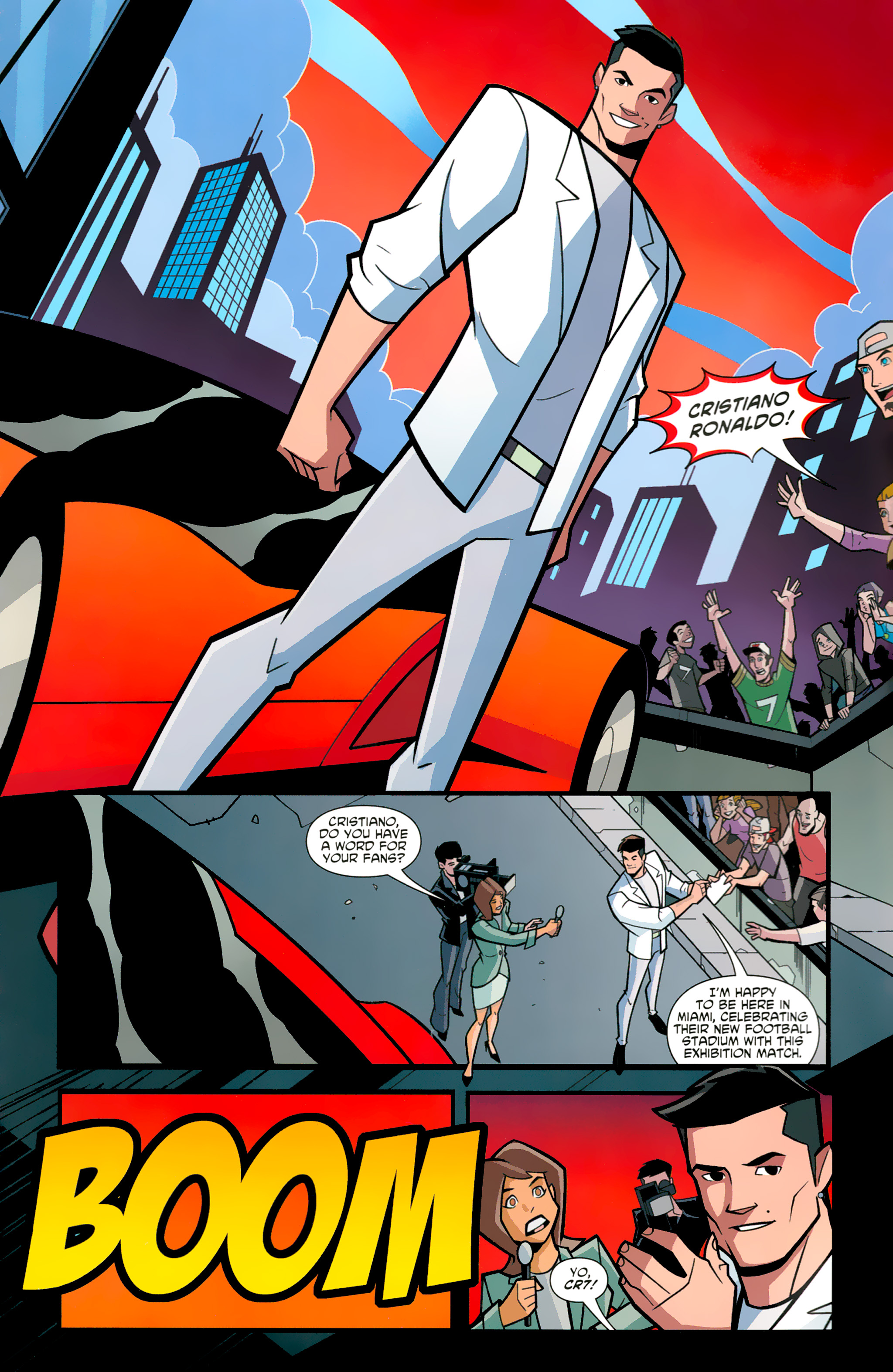 Read online Free Comic Book Day 2019 comic -  Issue # Cristiano Ronaldo's Striker Force 7 - 4