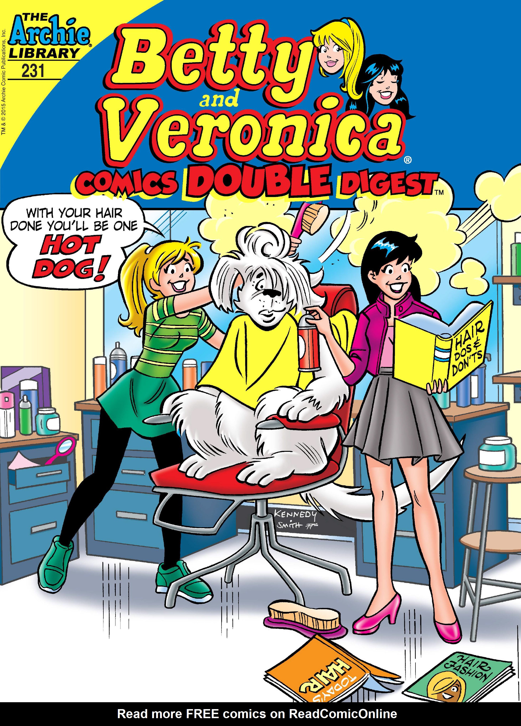 Read online Betty and Veronica Double Digest comic -  Issue #231 - 1