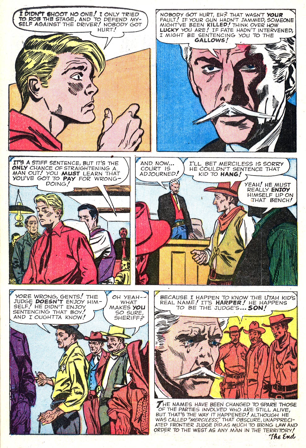 Read online Gunsmoke Western comic -  Issue #56 - 24