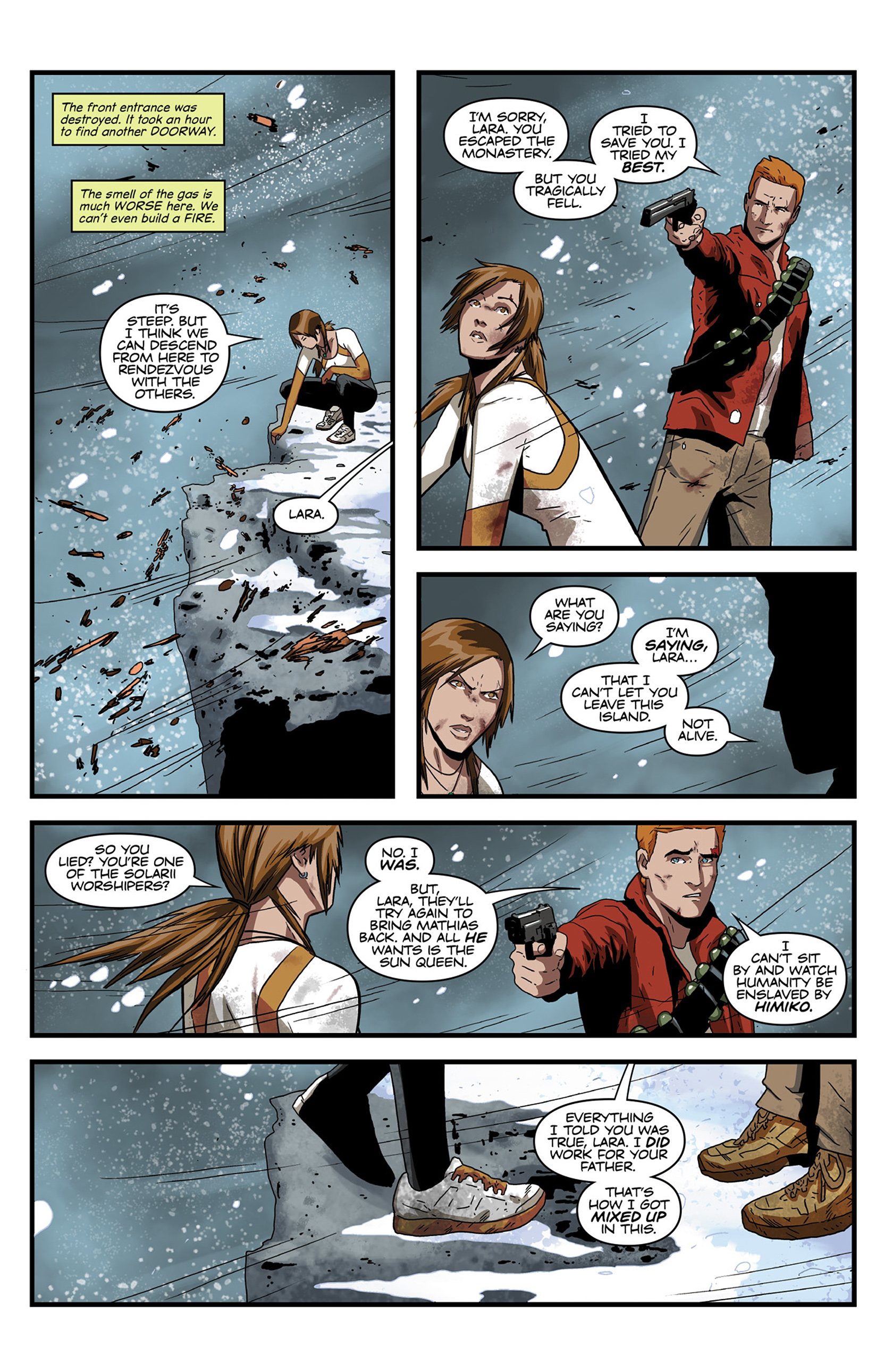 Read online Tomb Raider (2014) comic -  Issue #6 - 17