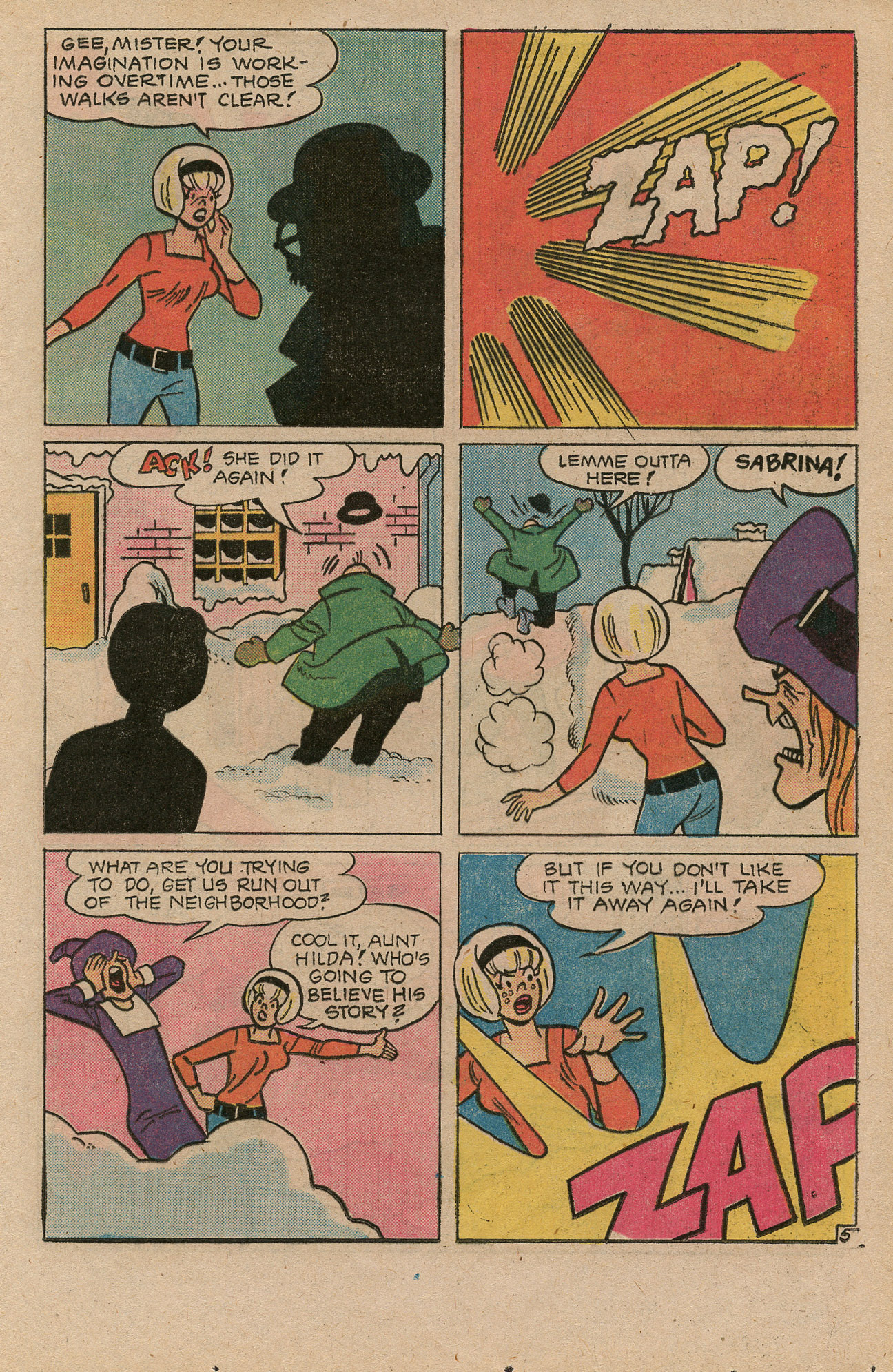 Read online Archie's TV Laugh-Out comic -  Issue #37 - 17