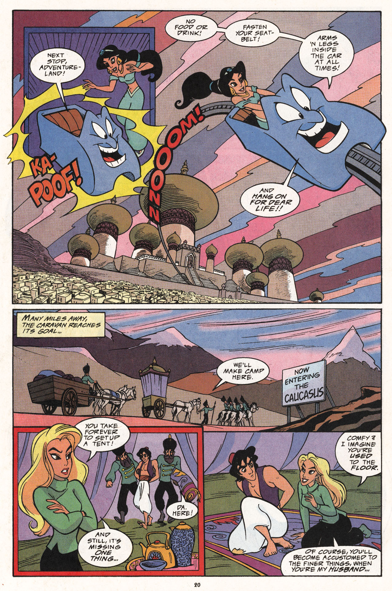 Read online Disney's Aladdin comic -  Issue #5 - 22