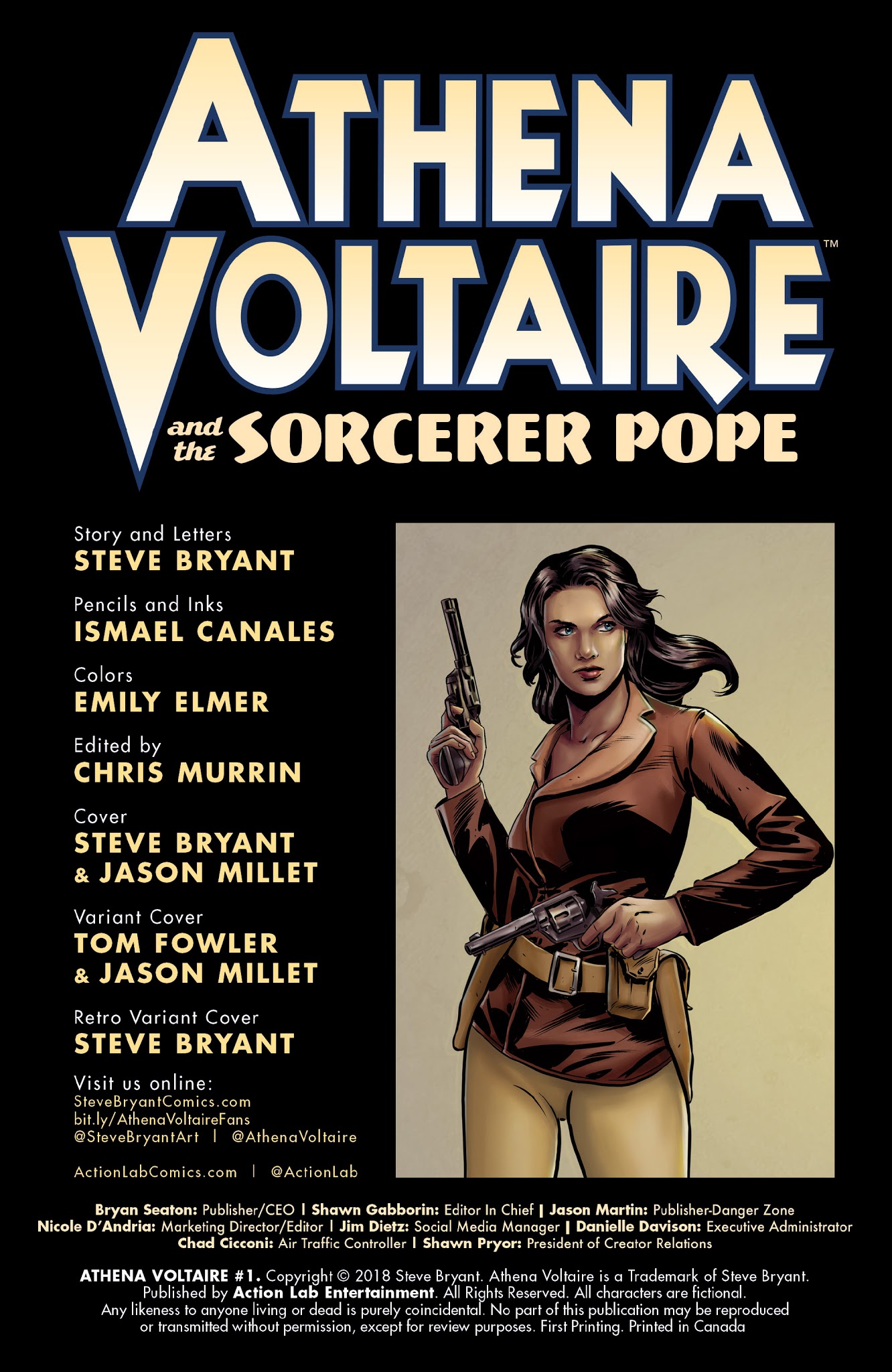 Read online Athena Voltaire comic -  Issue #1 - 3