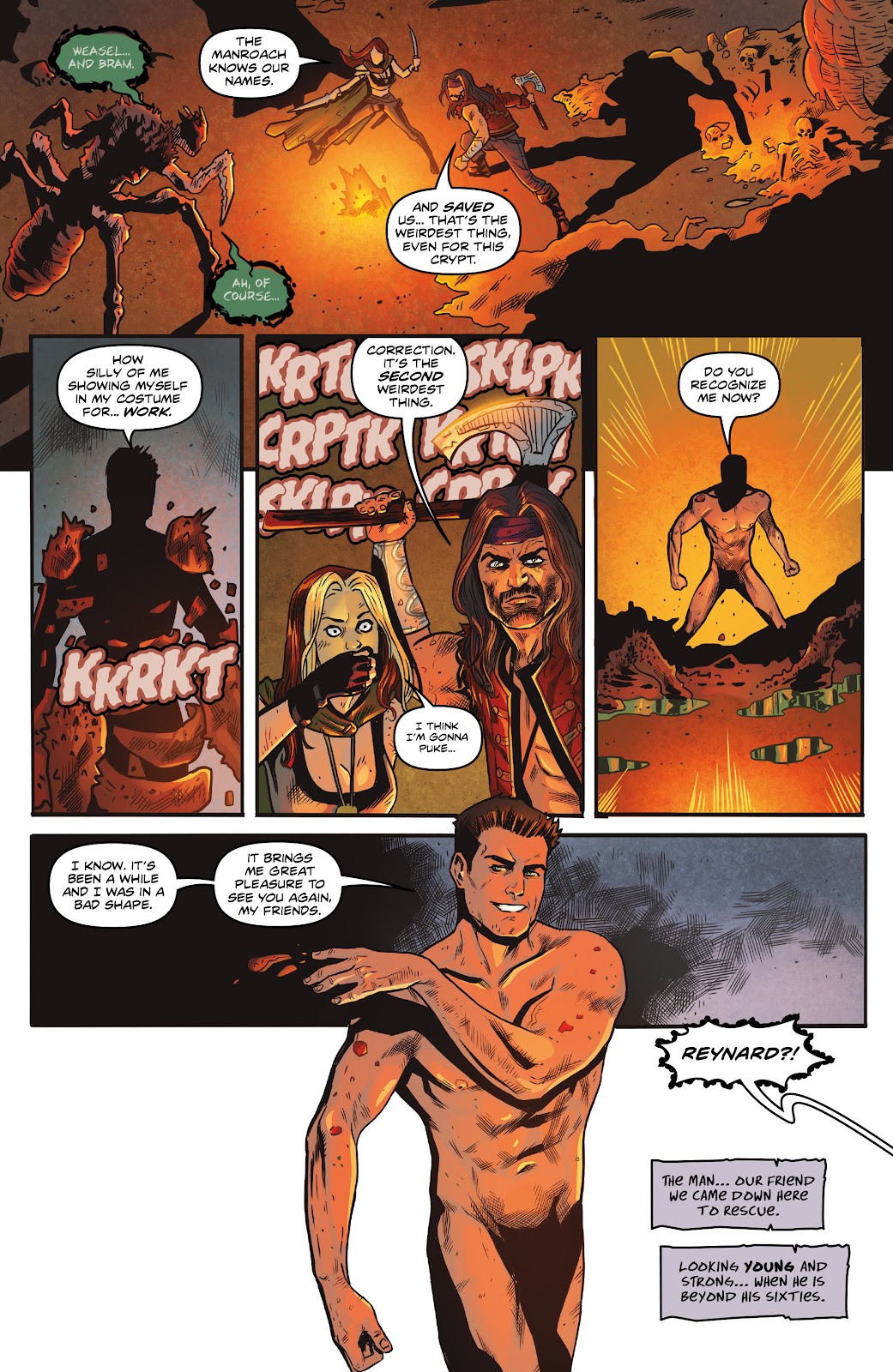 Rogues!: The Burning Heart issue 5 - Page 9