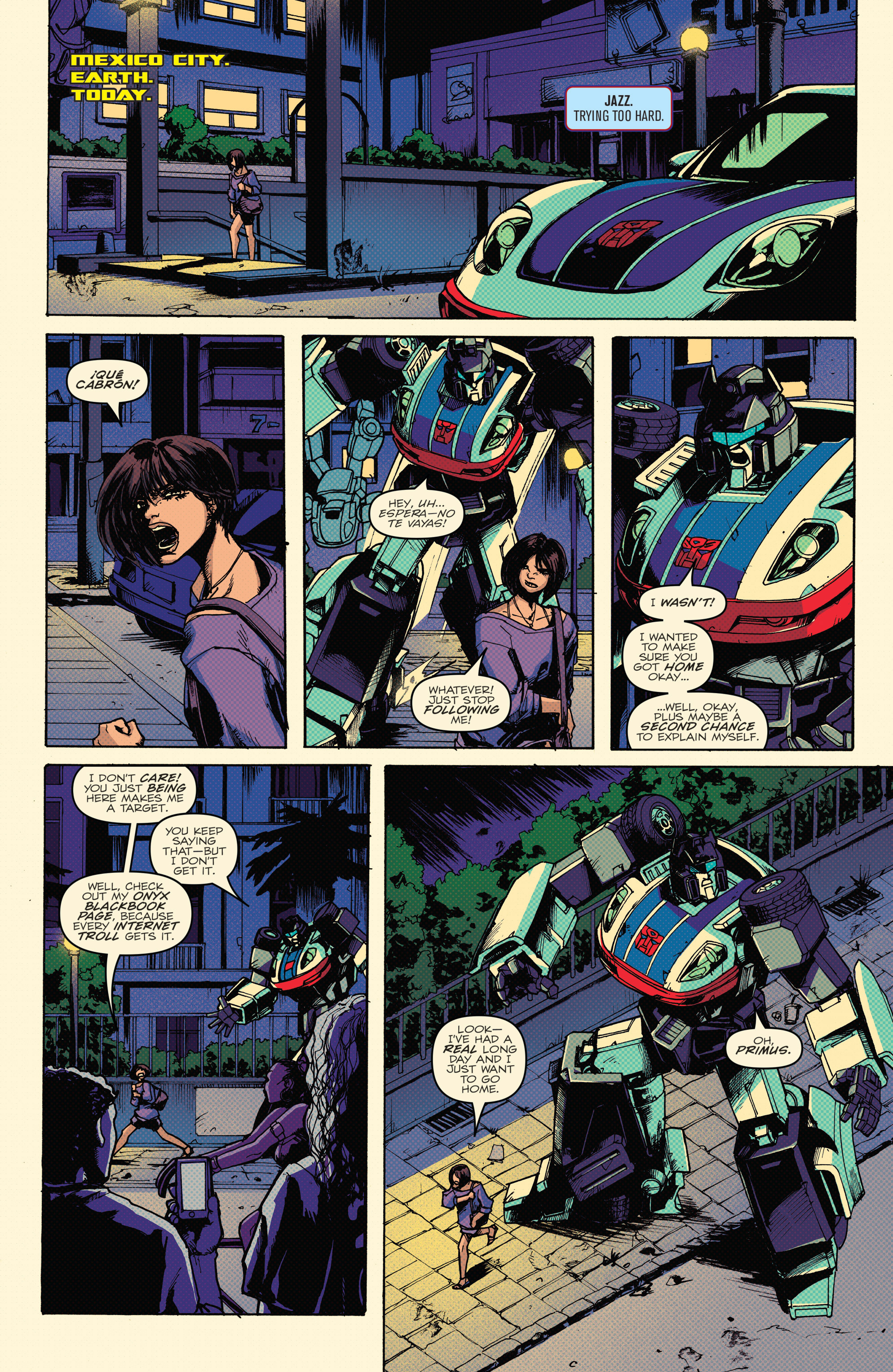 Read online Optimus Prime comic -  Issue #5 - 5