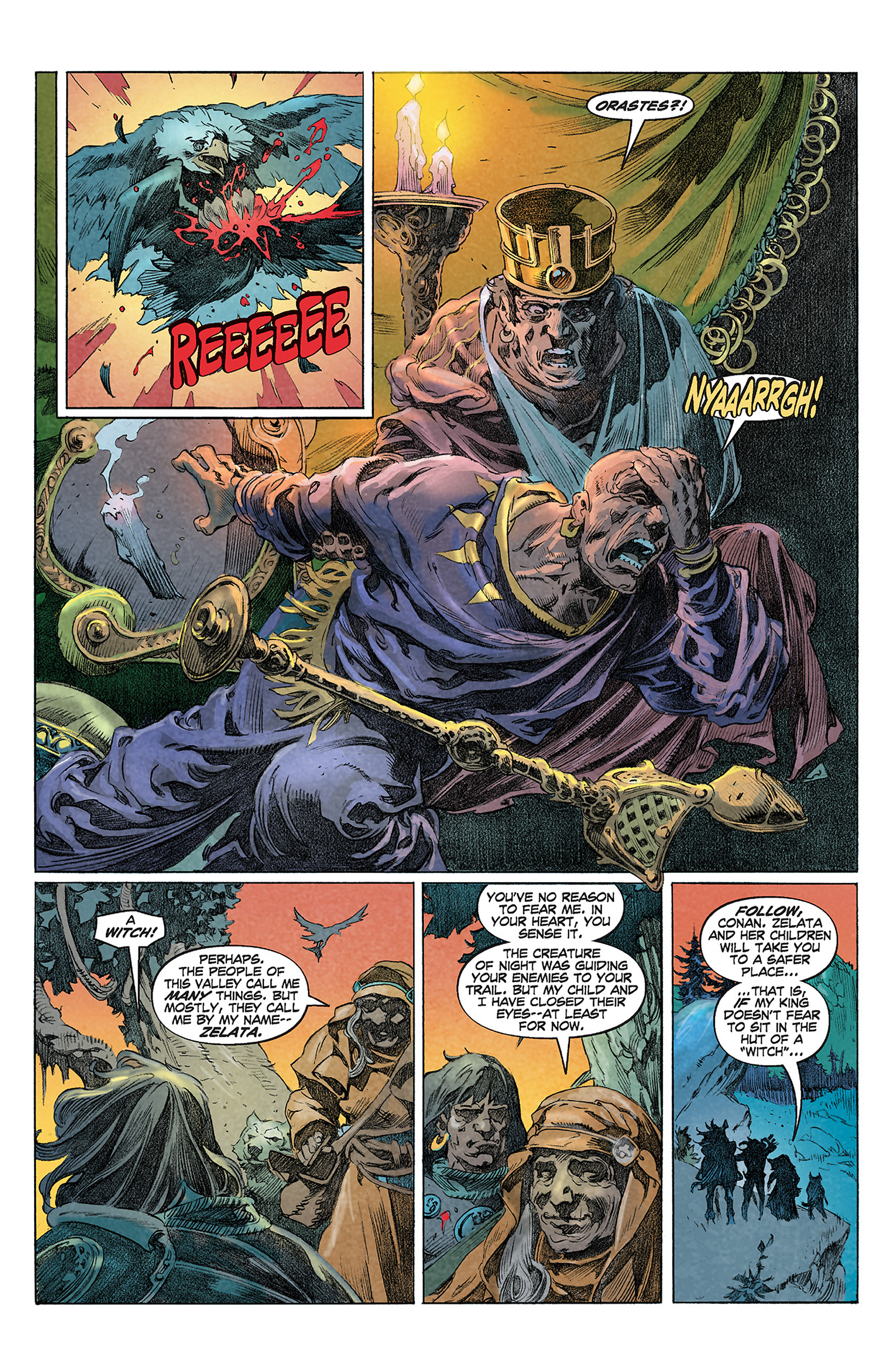 Read online King Conan: The Hour of the Dragon comic -  Issue #4 - 12