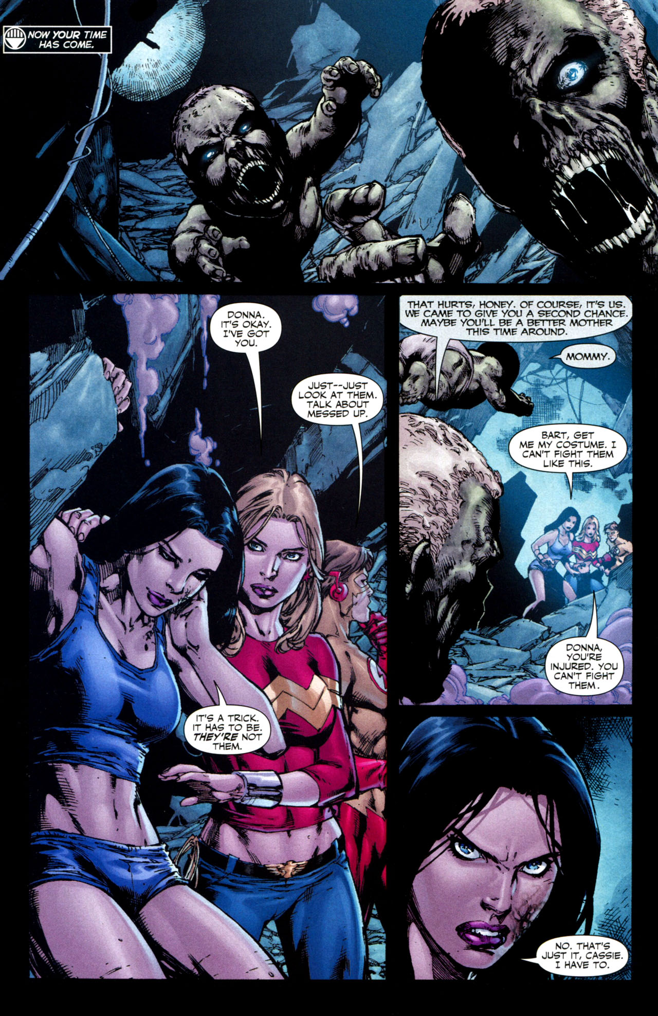 Read online Blackest Night: Titans comic -  Issue #3 - 3