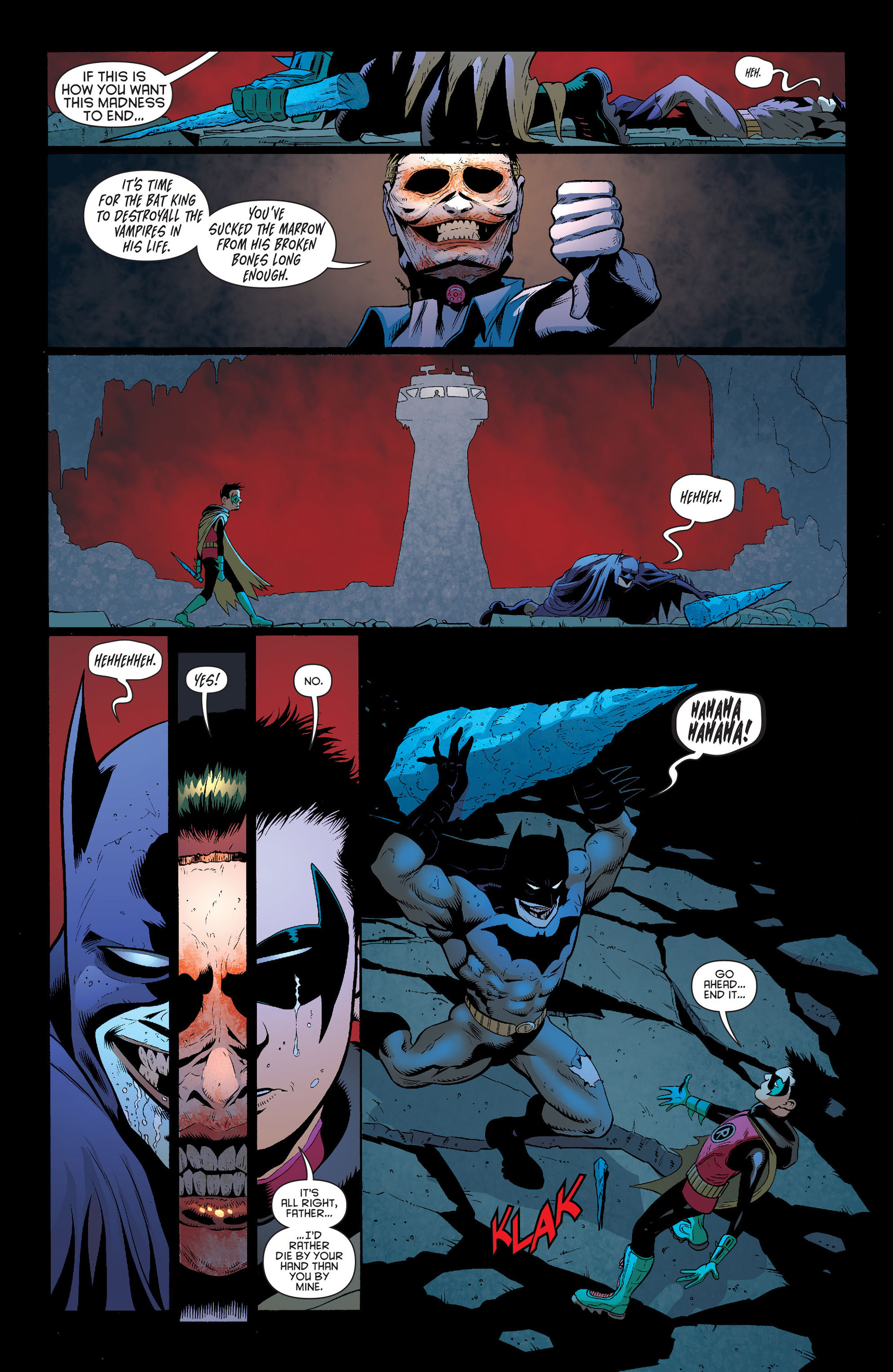 Read online Batman and Robin (2011) comic -  Issue #16 - 15