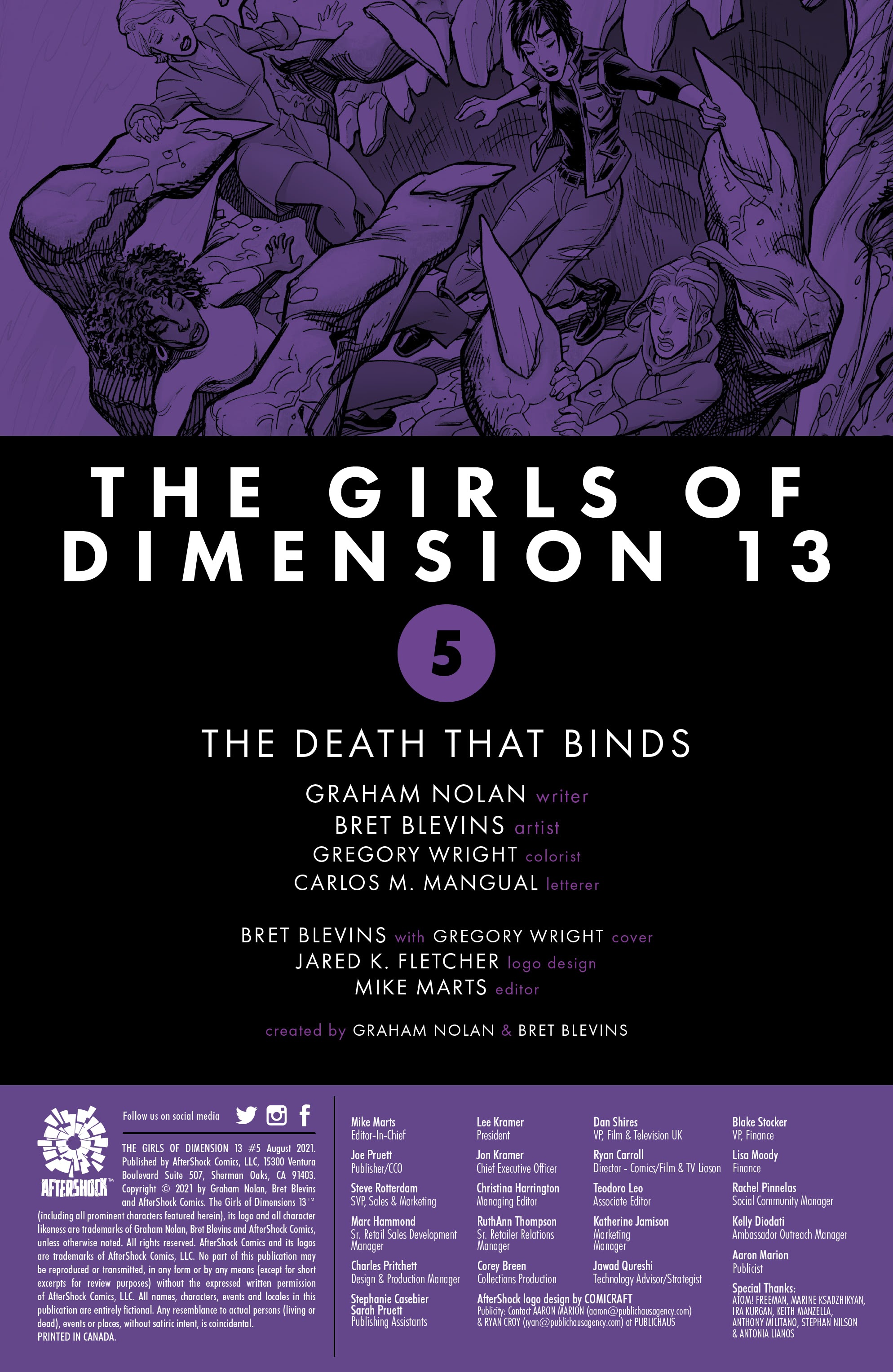 Read online Girls of Dimension 13 comic -  Issue #5 - 2