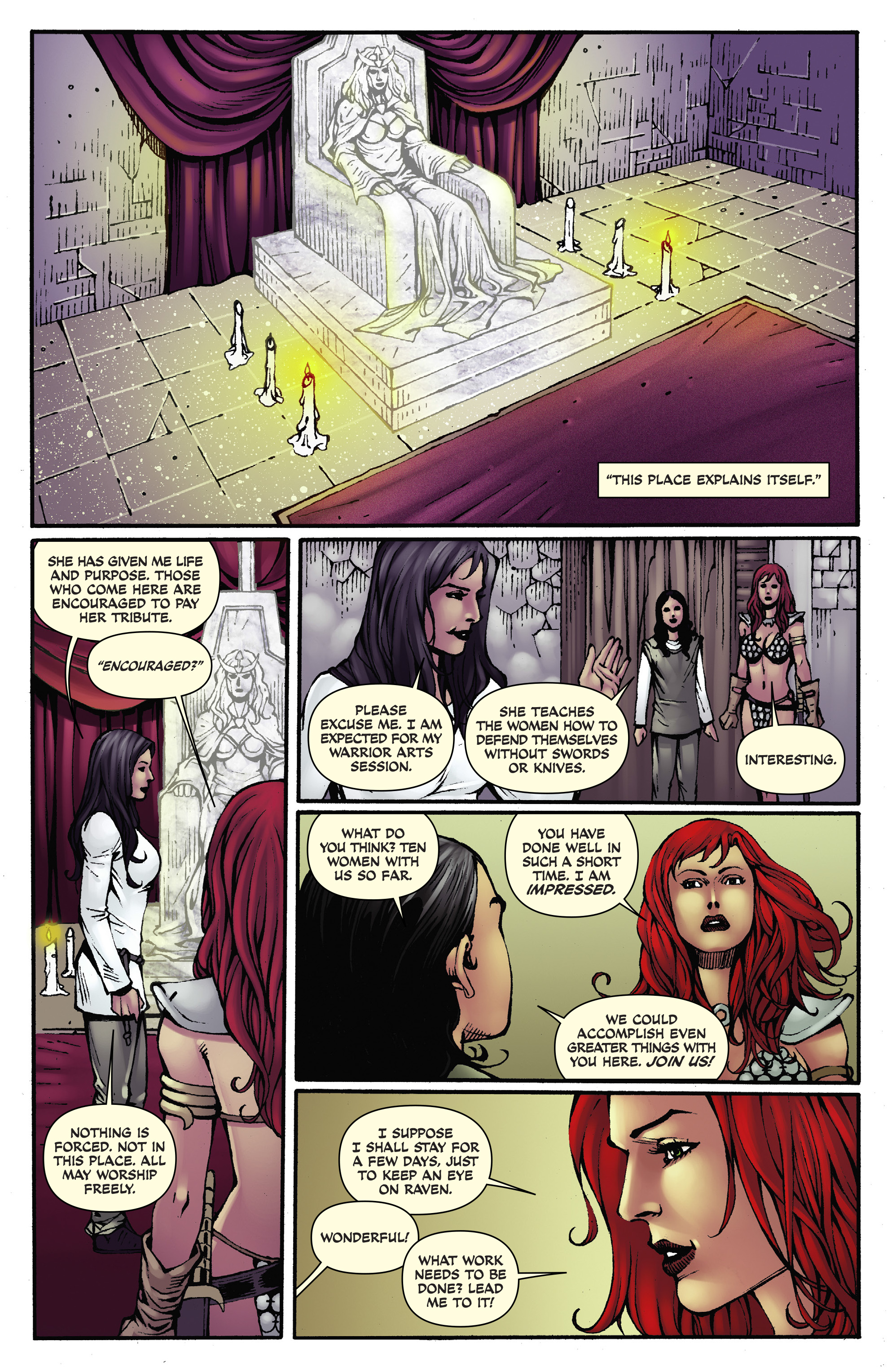 Read online Red Sonja Travels comic -  Issue # TPB 2 (Part 2) - 129