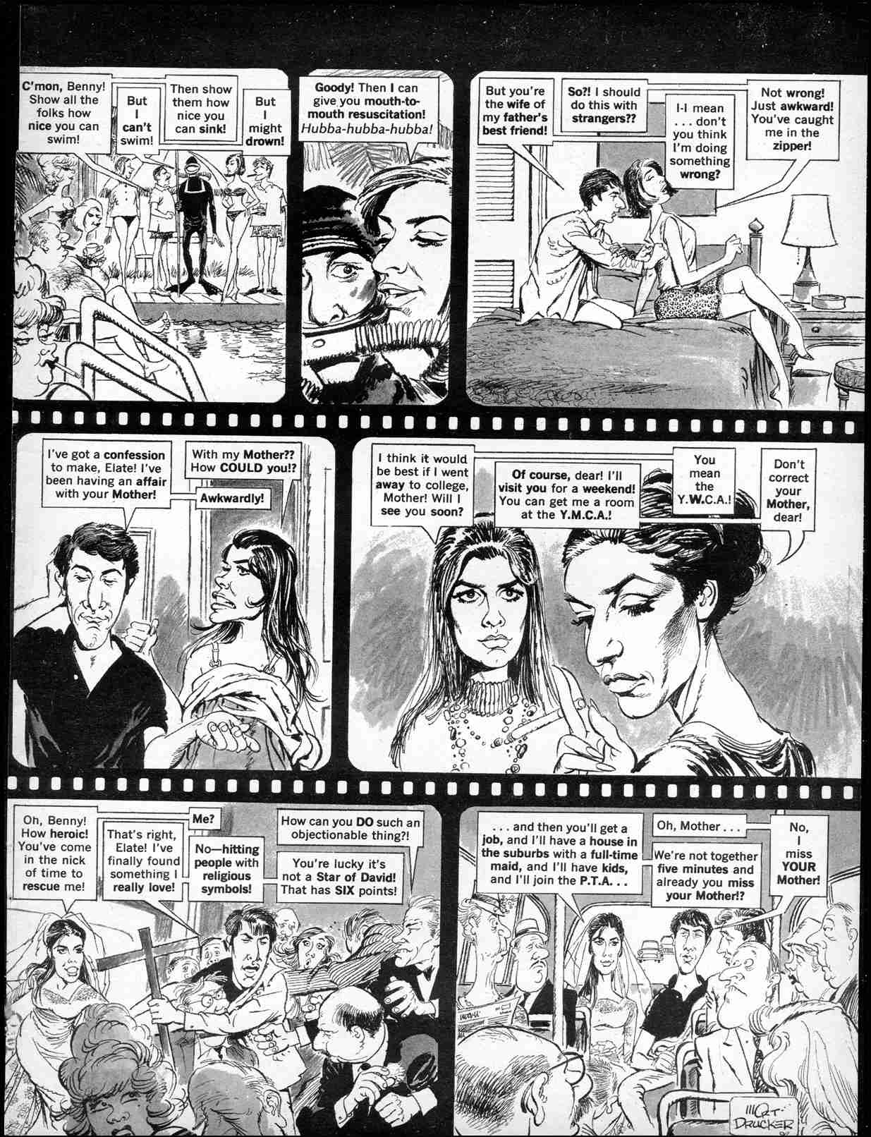 Read online MAD comic -  Issue #122 - 49