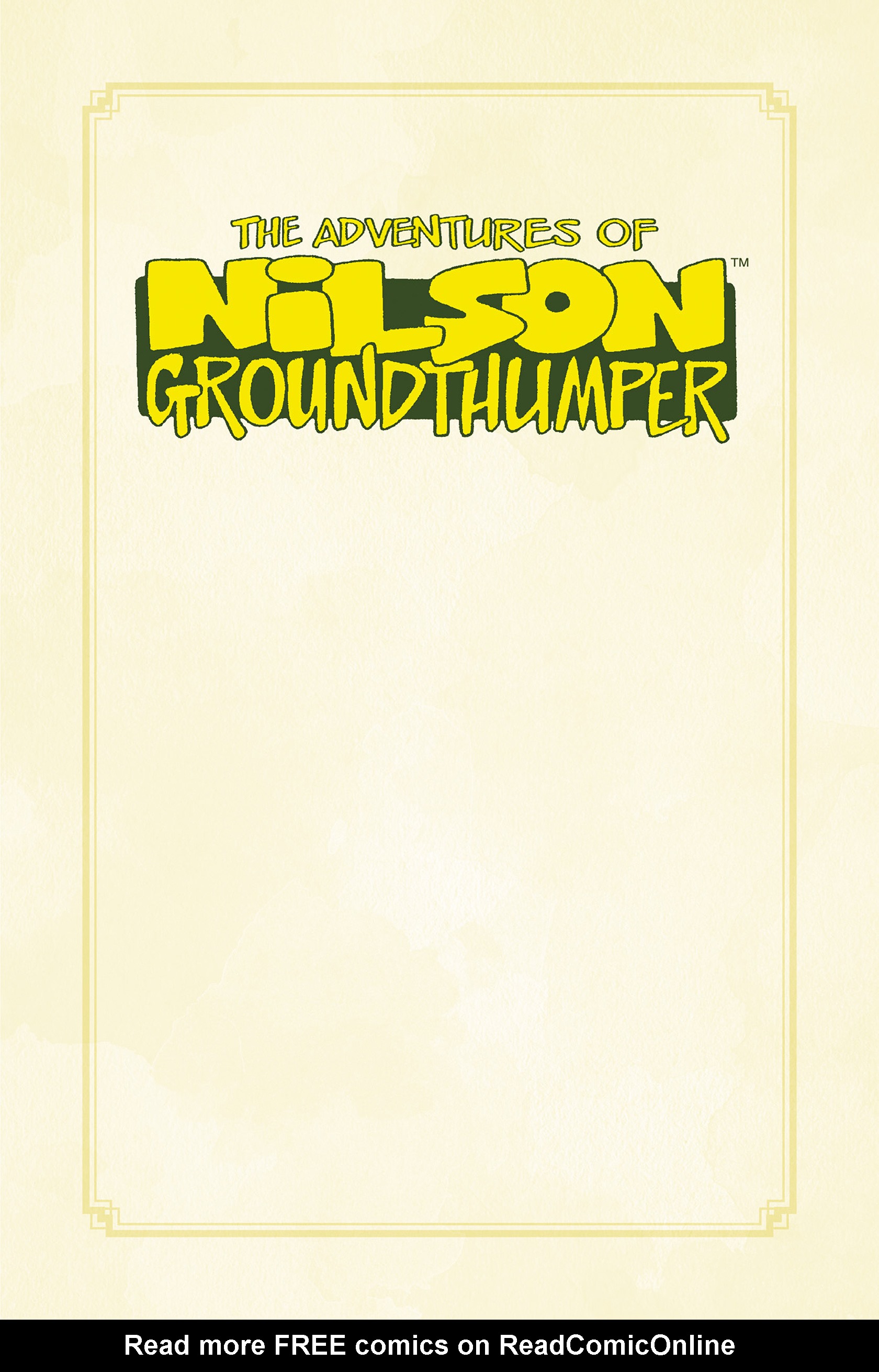 The Adventures of Nilson Groundthumper and Hermy TPB #1 - English 2