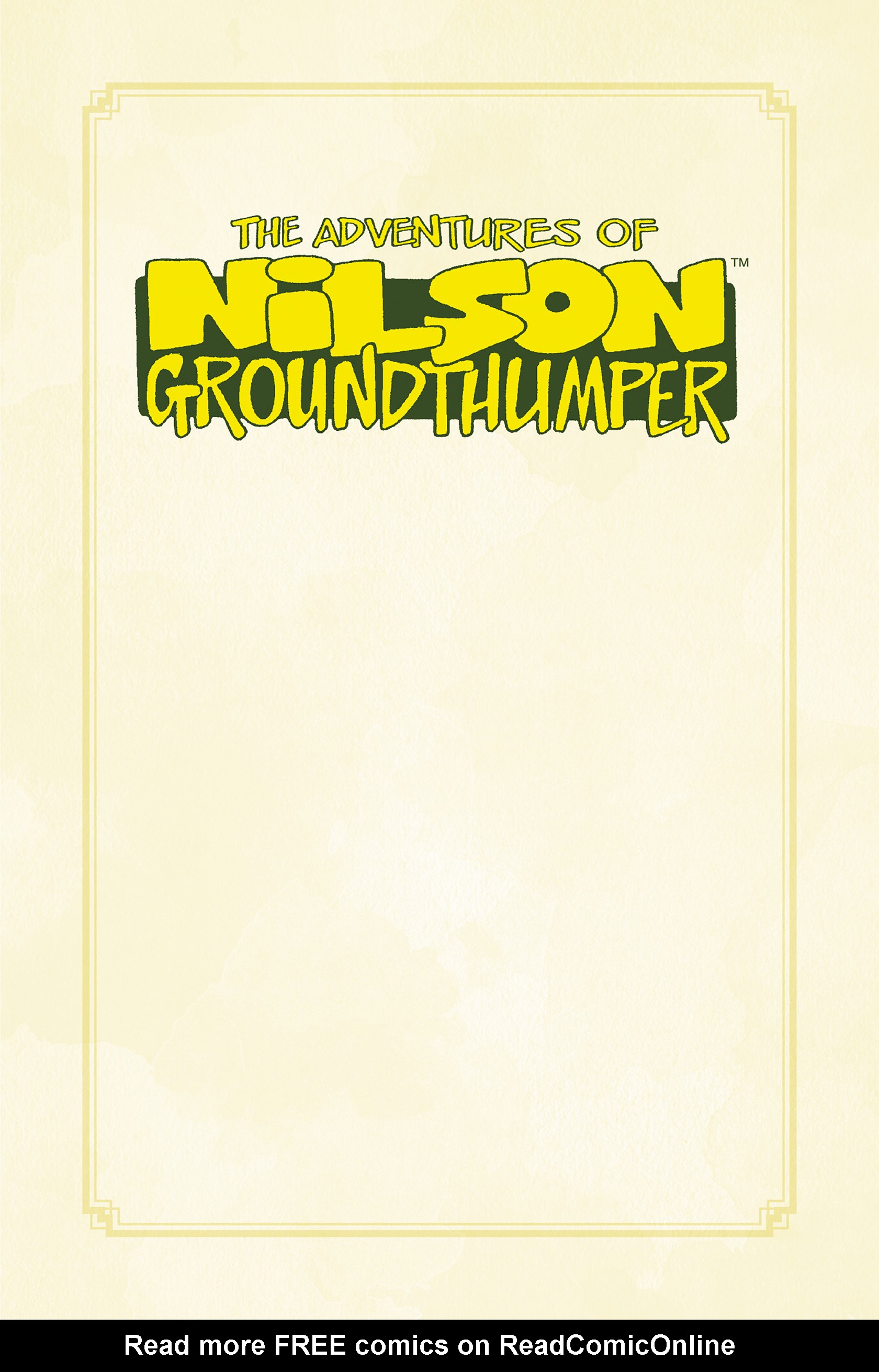 Read online The Adventures of Nilson Groundthumper and Hermy comic -  Issue # TPB - 2