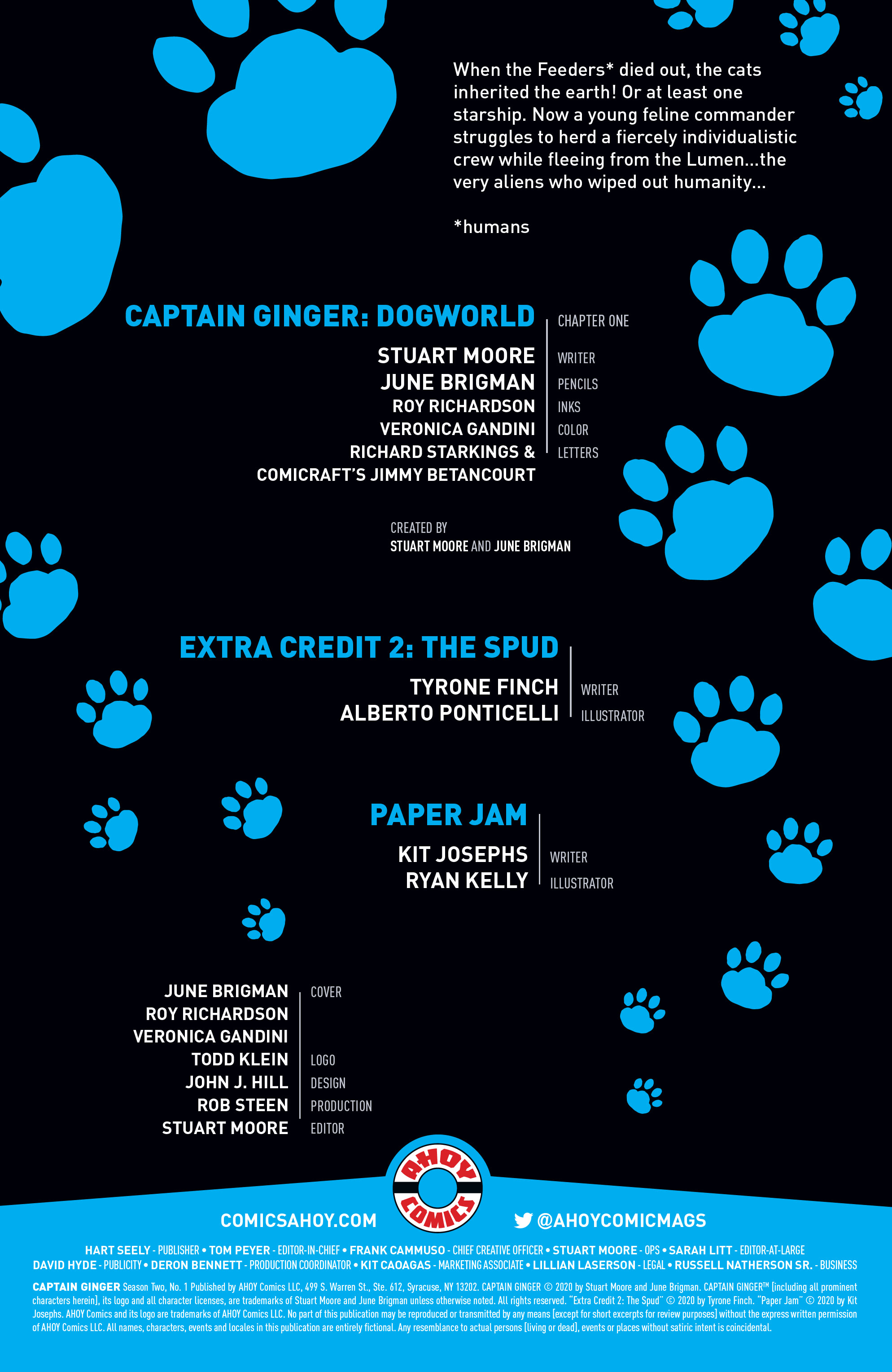 Read online Captain Ginger Season 2 comic -  Issue #1 - 2