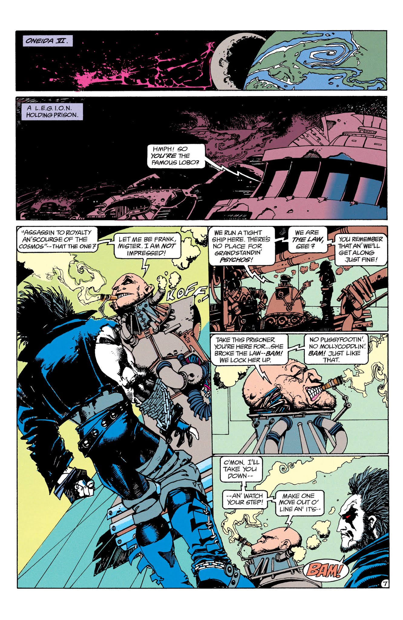 Read online Lobo by Keith Giffen & Alan Grant comic -  Issue # TPB 1 (Part 1) - 13