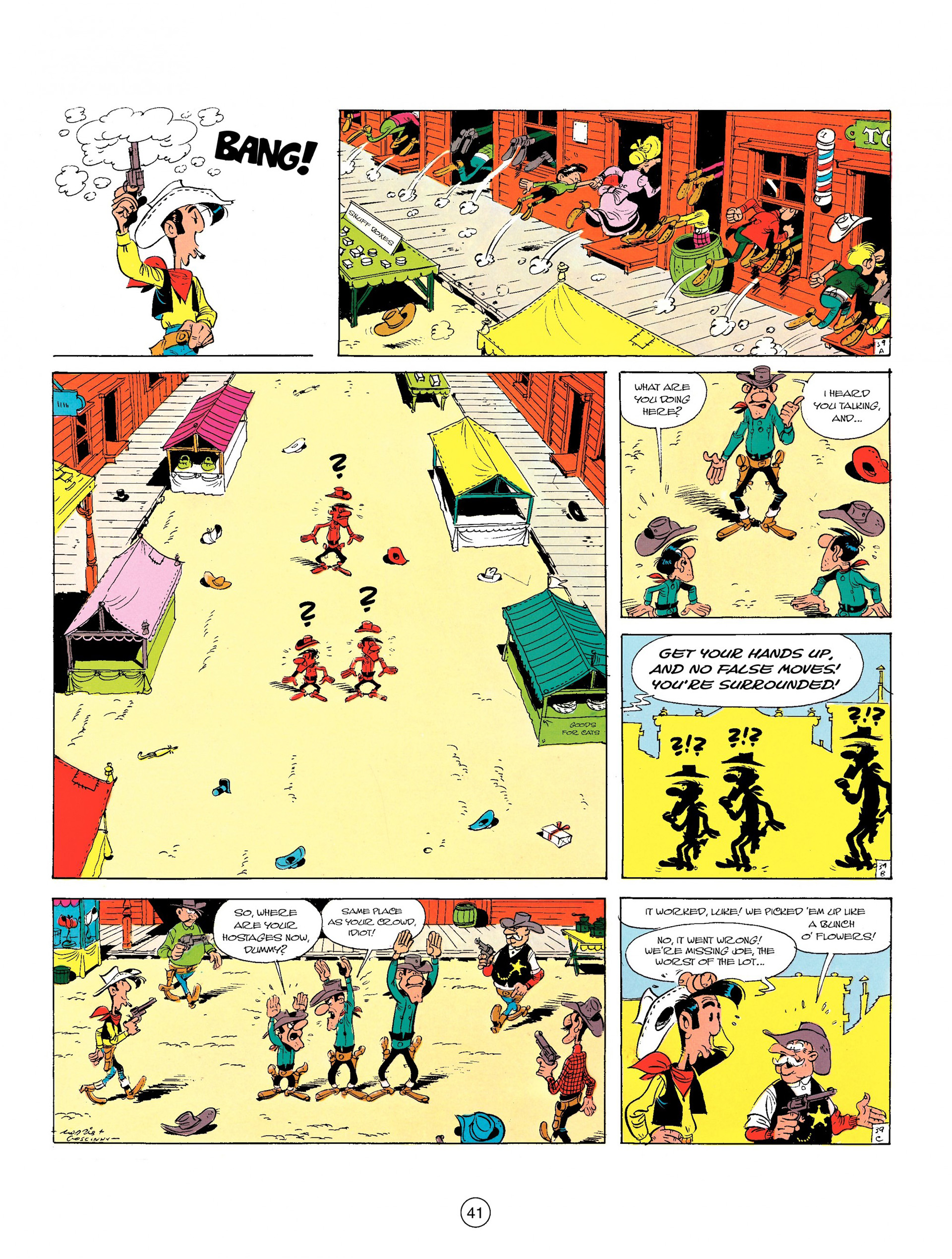 Read online A Lucky Luke Adventure comic -  Issue #6 - 41