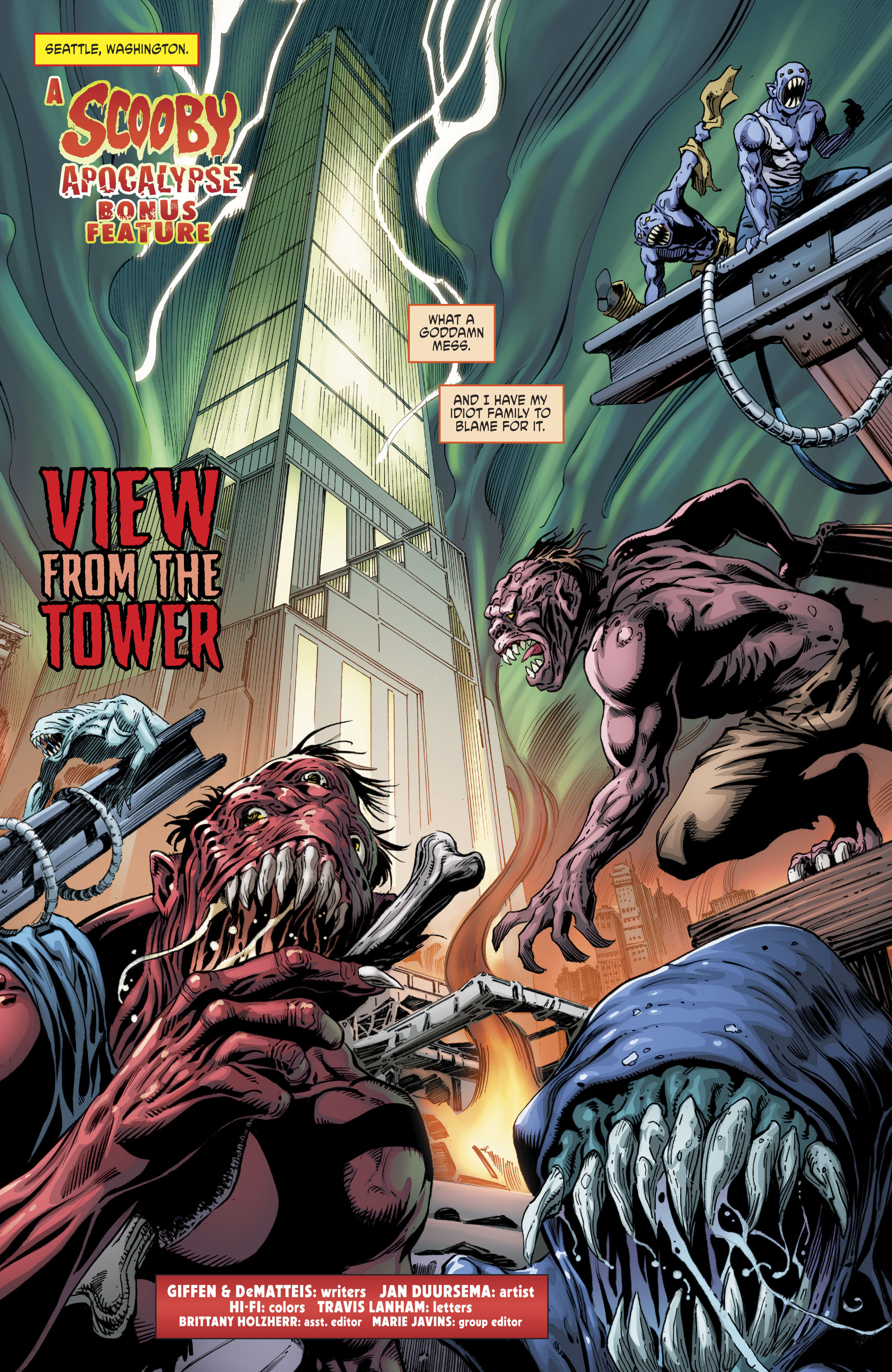 Read online Scooby Apocalypse comic -  Issue #11 - 21
