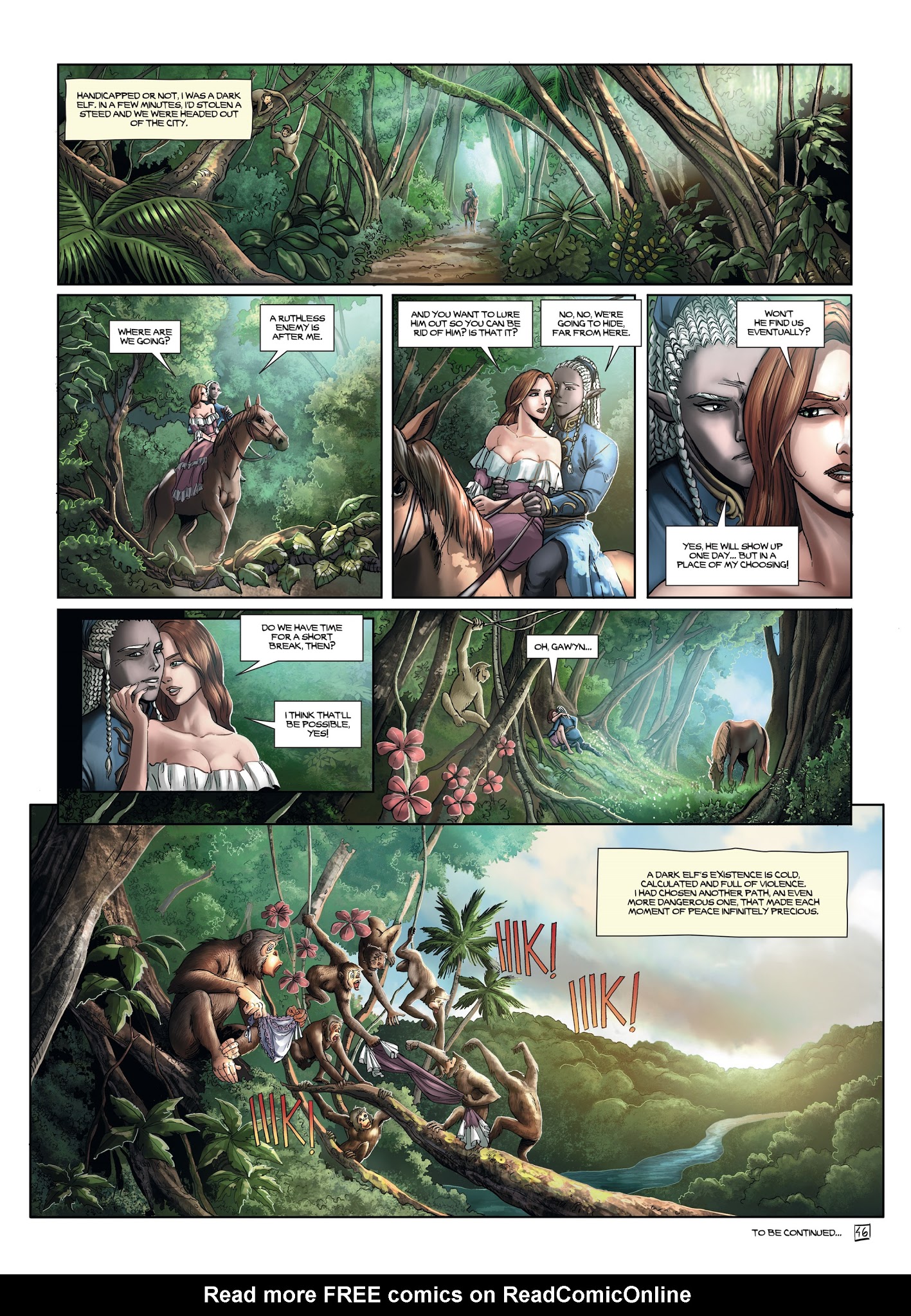 Read online Elves comic -  Issue #15 - 48