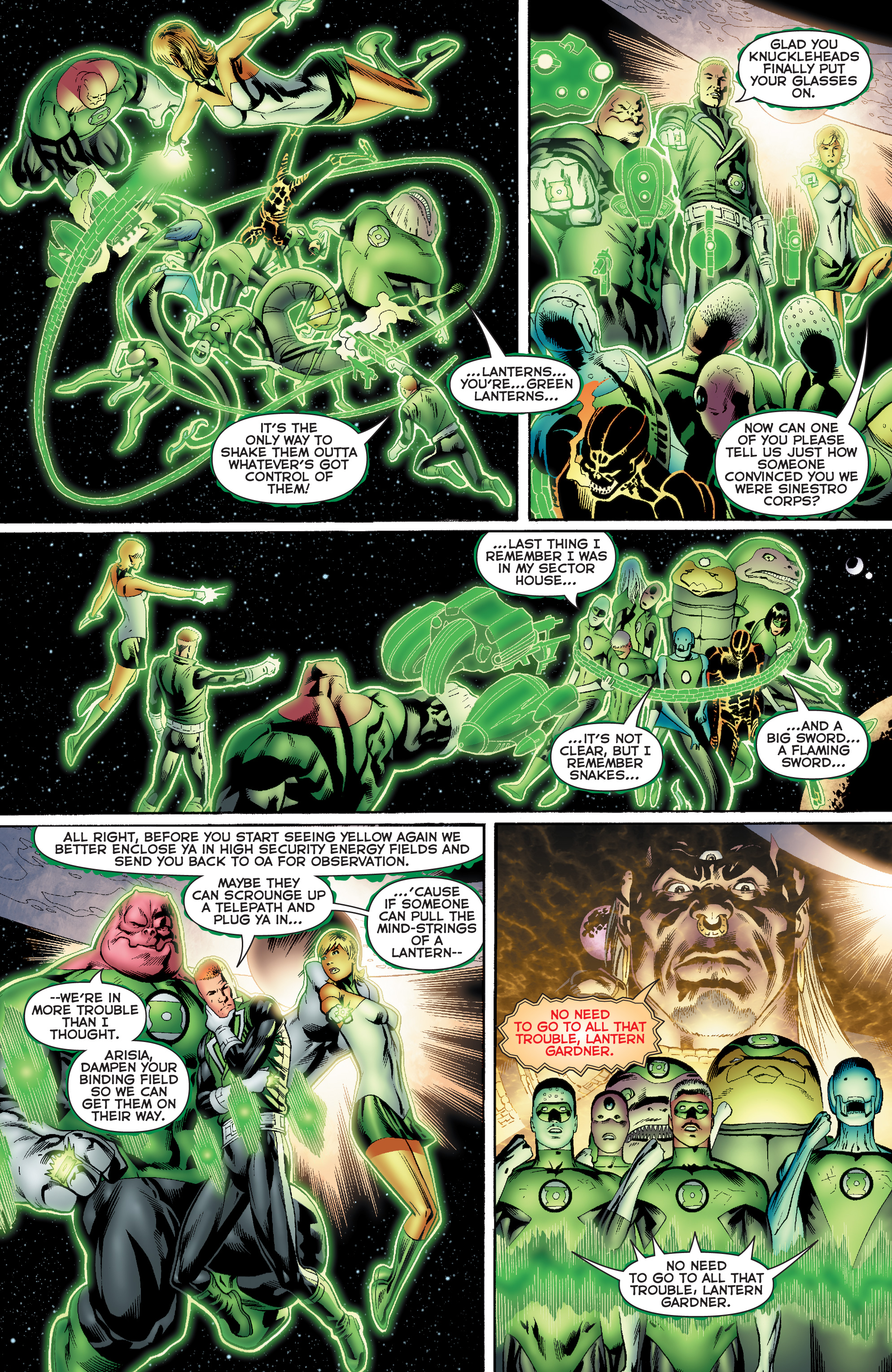 Read online Green Lantern: Emerald Warriors comic -  Issue #5 - 11