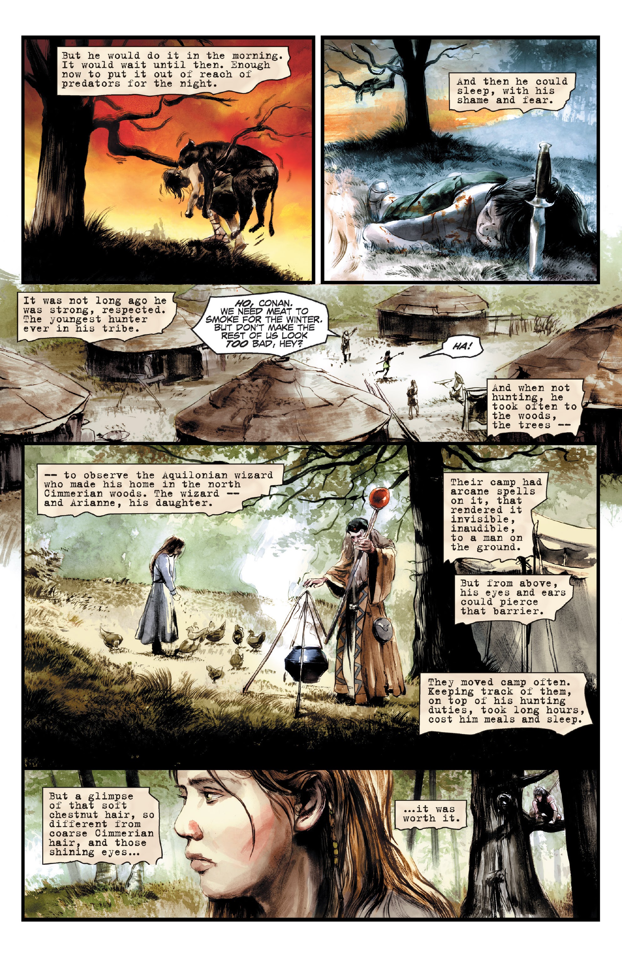 Read online Conan Chronicles Epic Collection comic -  Issue # TPB The Heart of Yag-Kosha (Part 1) - 75