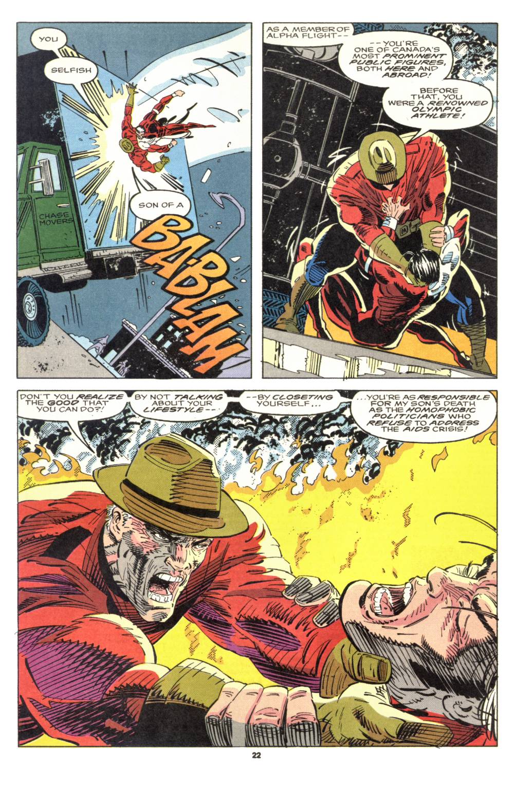 Read online Alpha Flight (1983) comic -  Issue #106 - 17