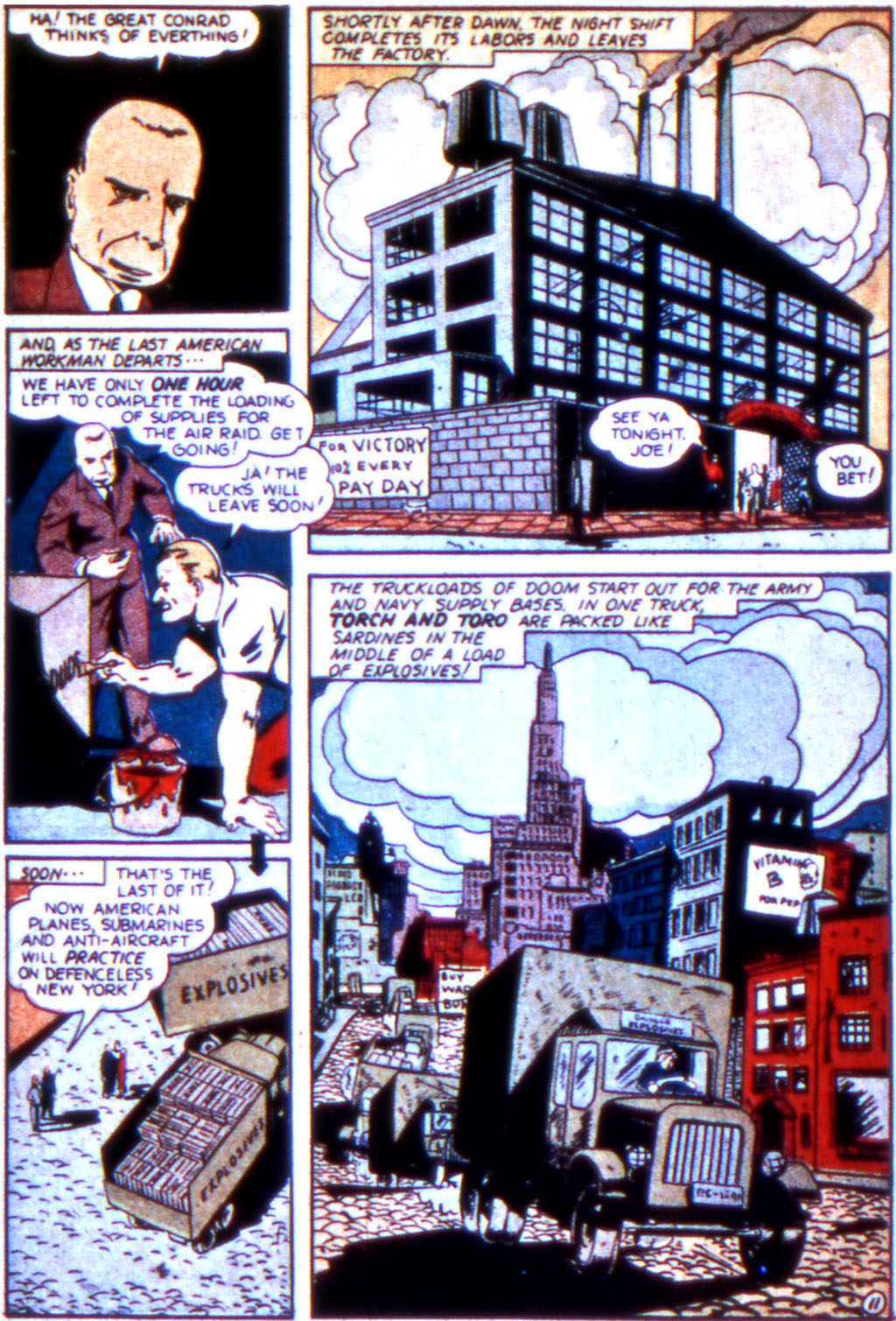 Read online The Human Torch (1940) comic -  Issue #11 - 13