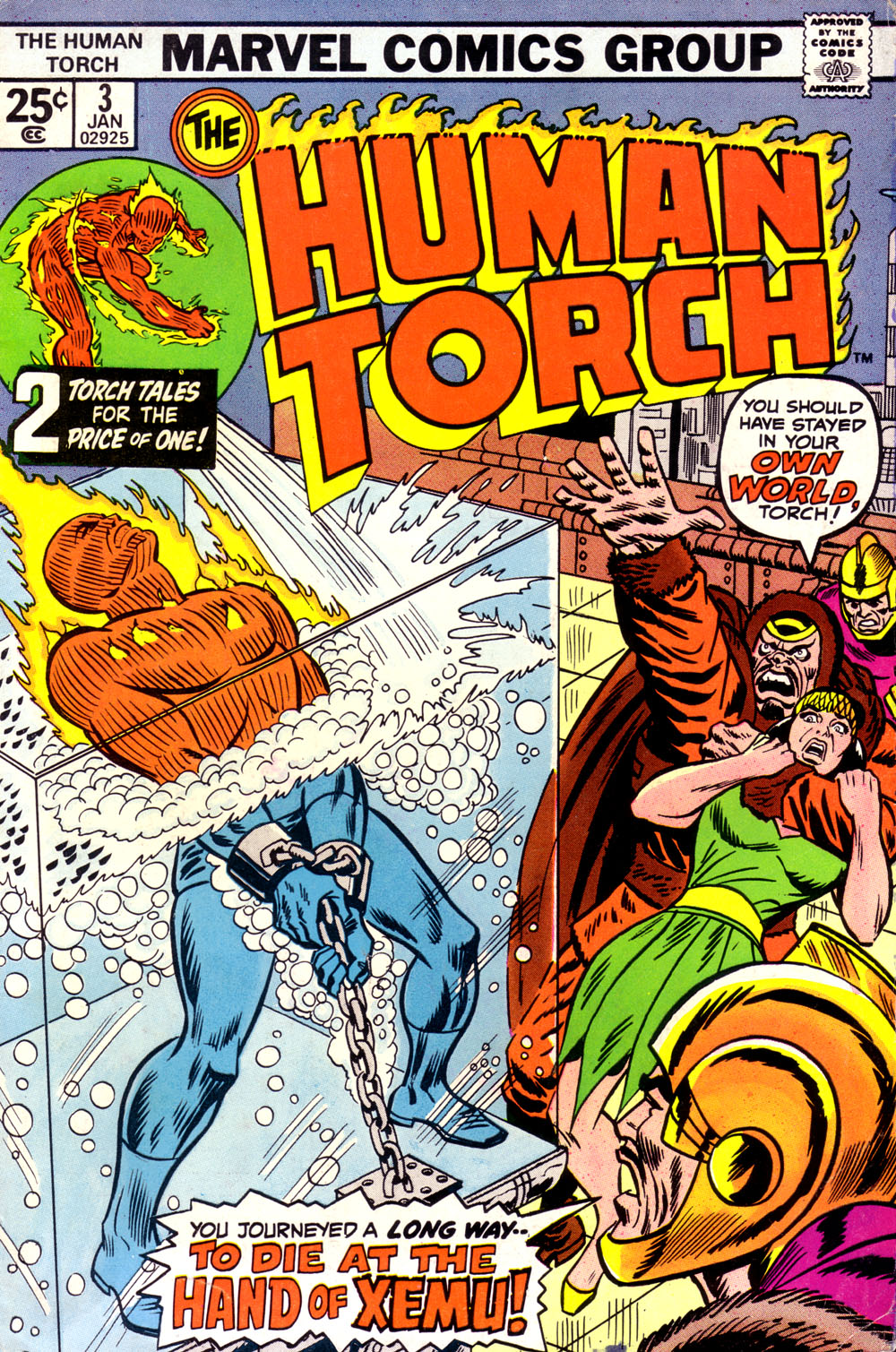 Read online The Human Torch (1974) comic -  Issue #3 - 1