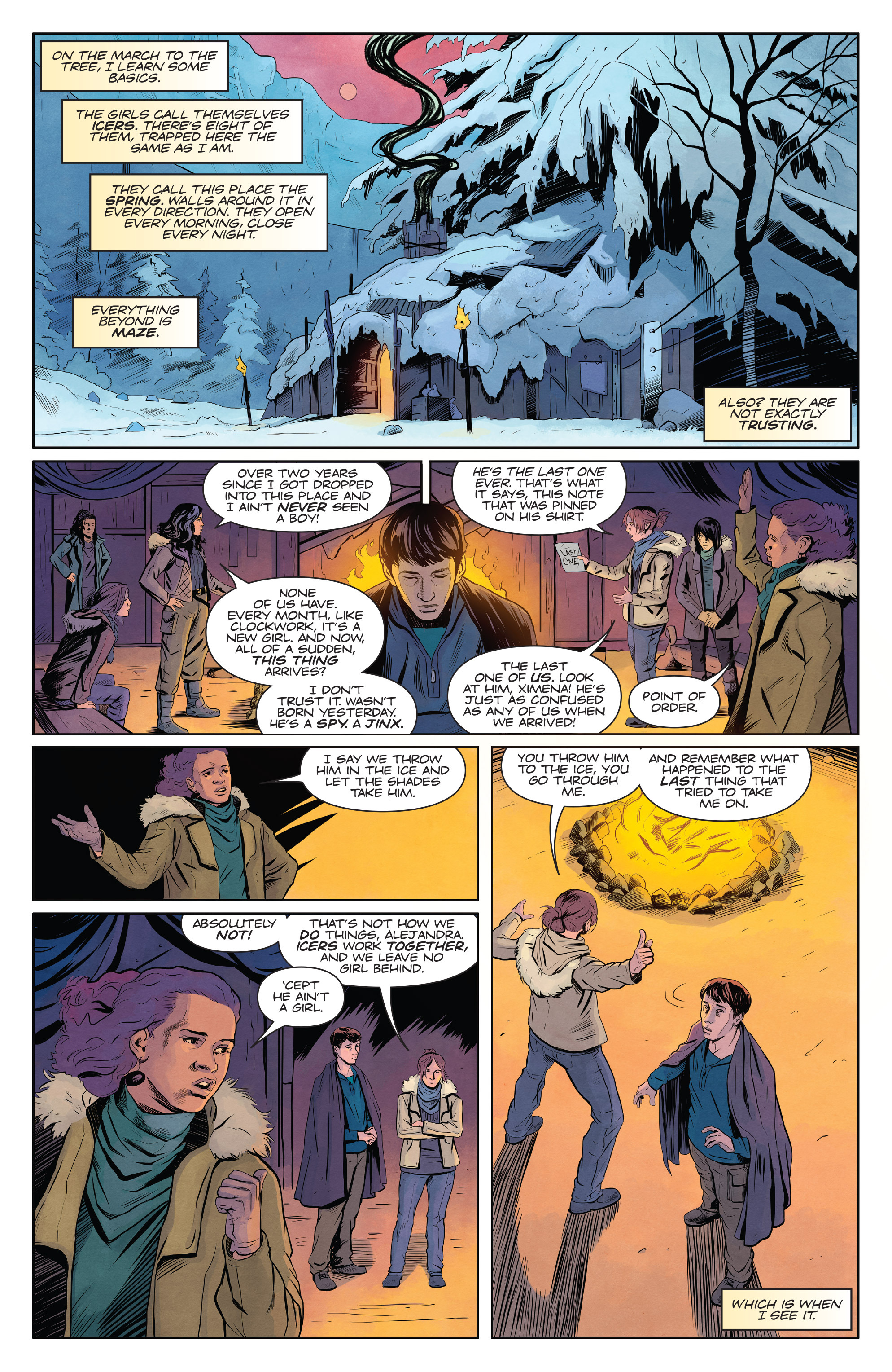 Read online Maze Runner: The Scorch Trials Official Graphic Novel Prelude comic -  Issue # TPB - 30
