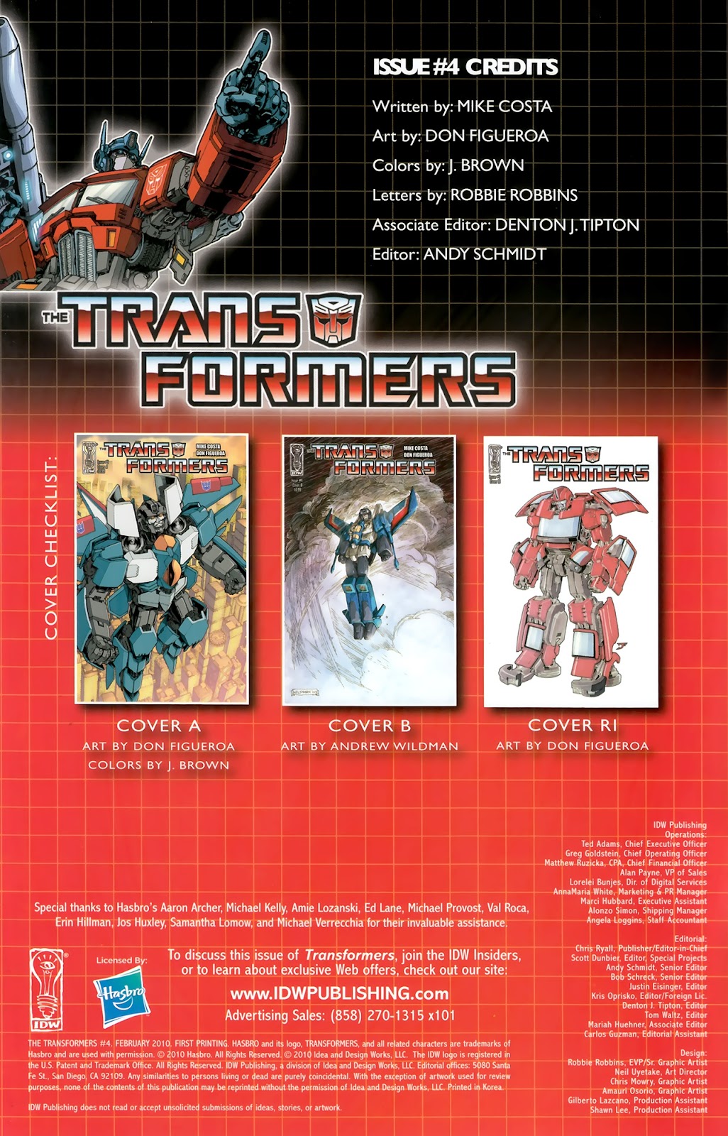 The Transformers (2009) issue 4 - Page 3