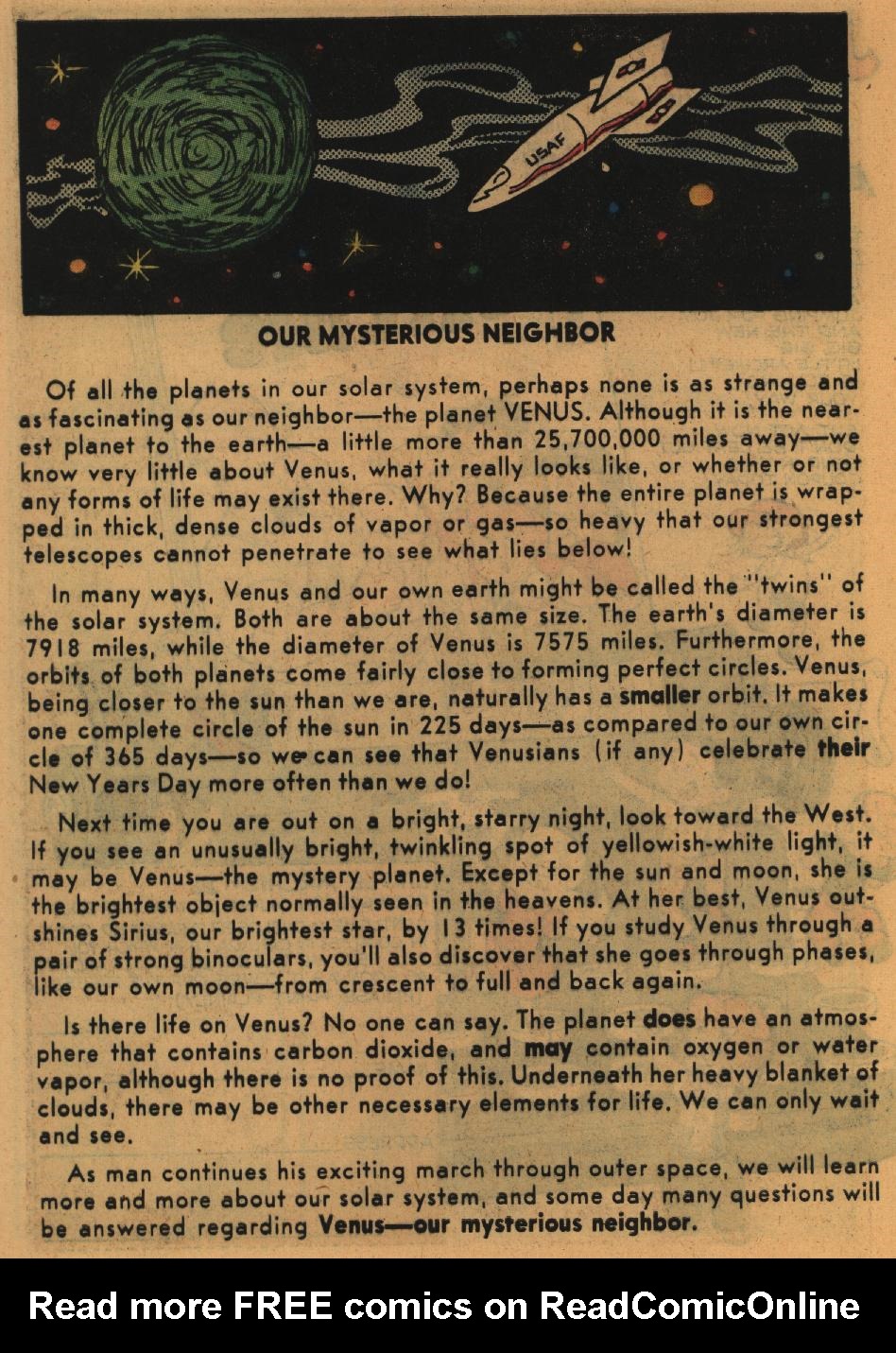 Read online Cosmo the Merry Martian comic -  Issue #3 - 20