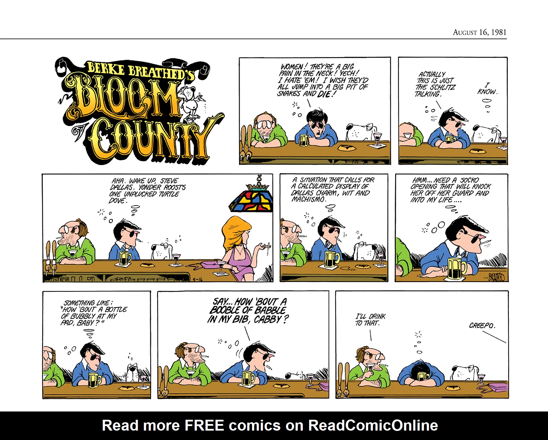 Read online The Bloom County Digital Library comic -  Issue # TPB 1 (Part 3) - 42