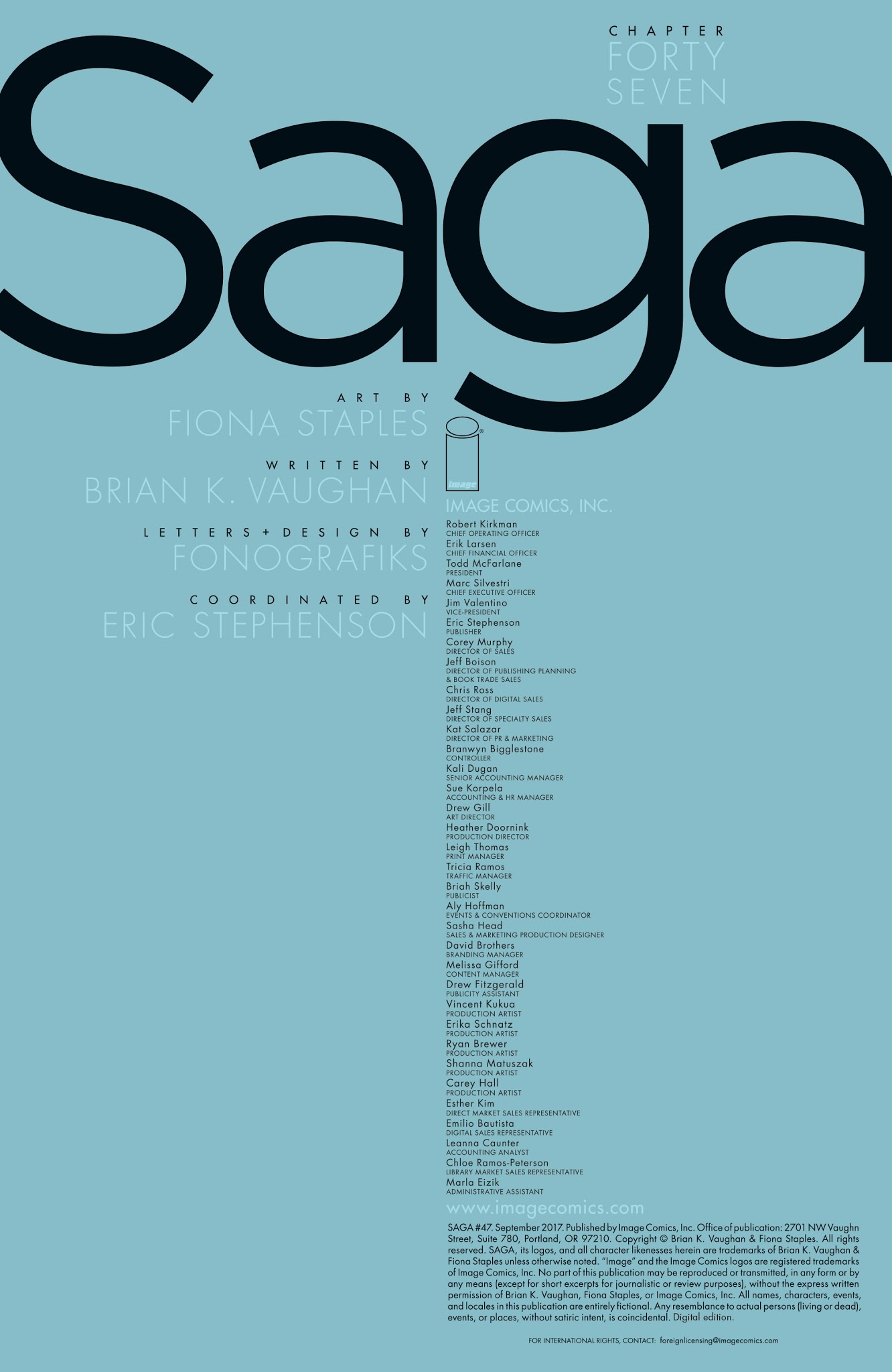 Read online Saga comic -  Issue #47 - 2