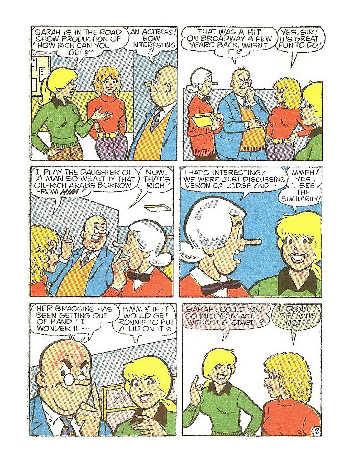 Read online Betty and Veronica Digest Magazine comic -  Issue #29 - 14