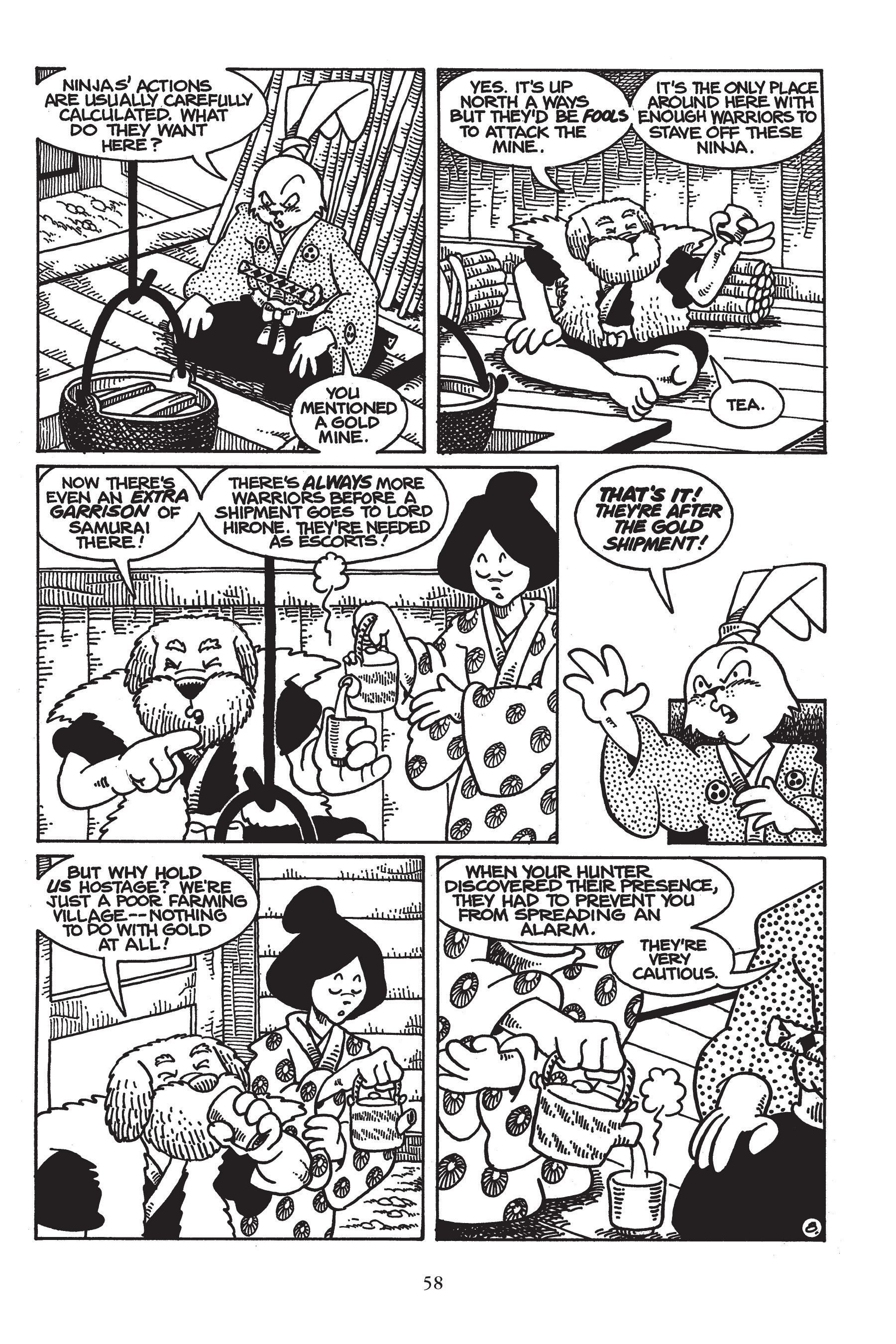 Read online Usagi Yojimbo (1987) comic -  Issue # _TPB 5 - 57