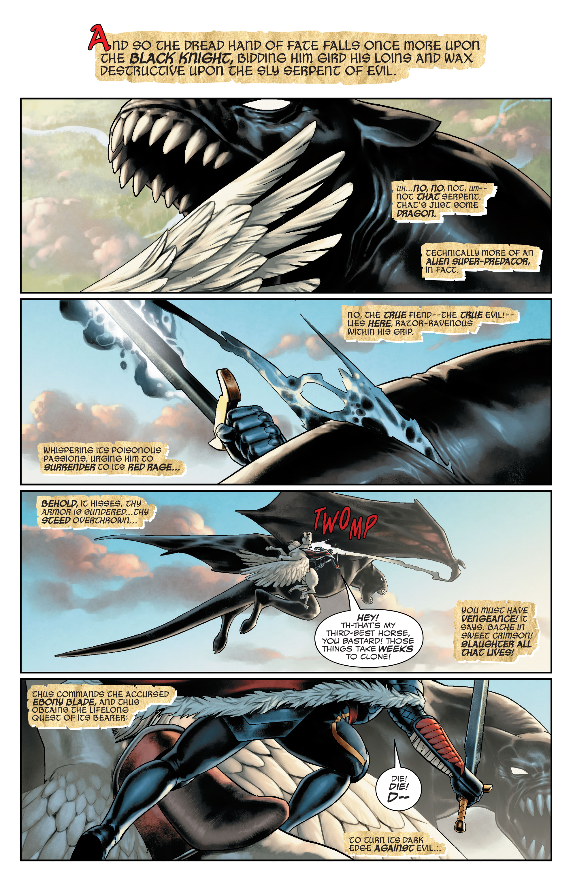 Read online King In Black One-Shots comic -  Issue # Black Knight - 3