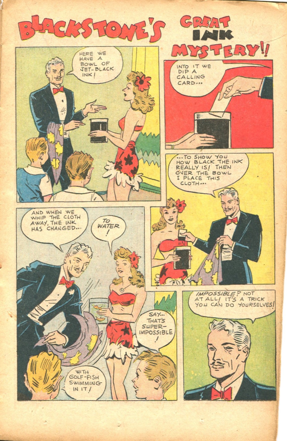 Read online Super-Magician Comics comic -  Issue #35 - 17