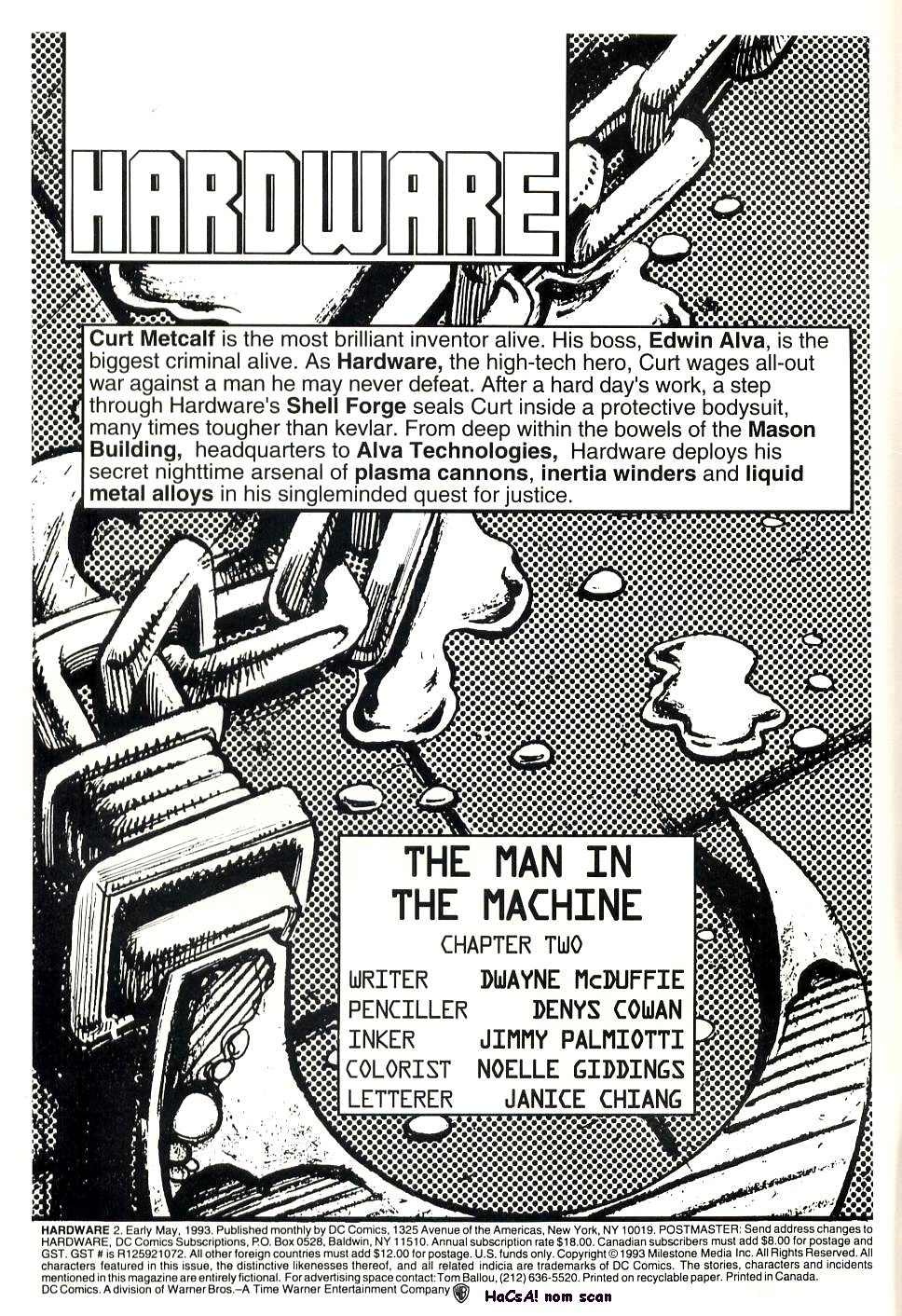 Read online Hardware comic -  Issue #2 - 2