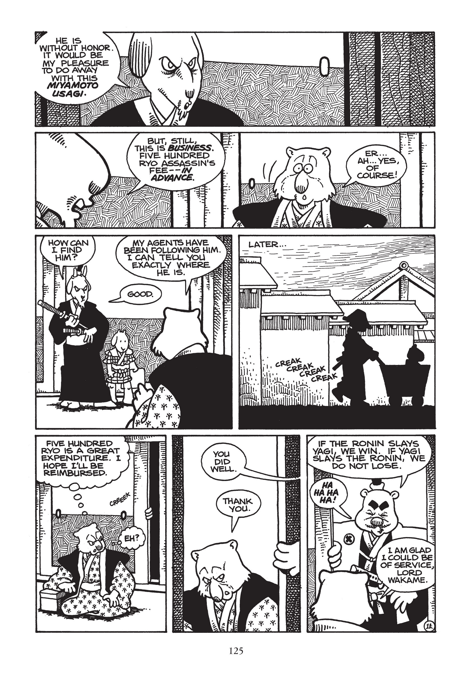 Read online Usagi Yojimbo (1987) comic -  Issue # _TPB 5 - 122