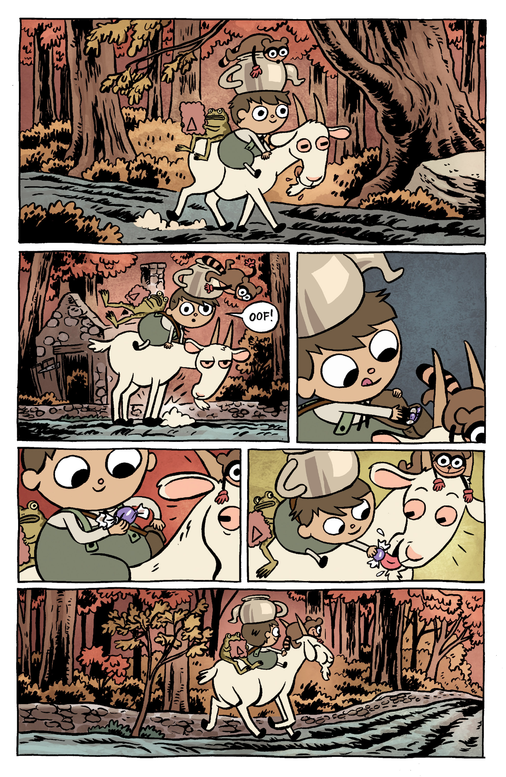 Read online Over the Garden Wall (2016) comic -  Issue #11 - 3
